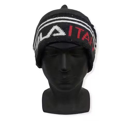 Fila Fila itali Spell Out Beanie Hat Size ONE SIZE - 2 Thumbnail