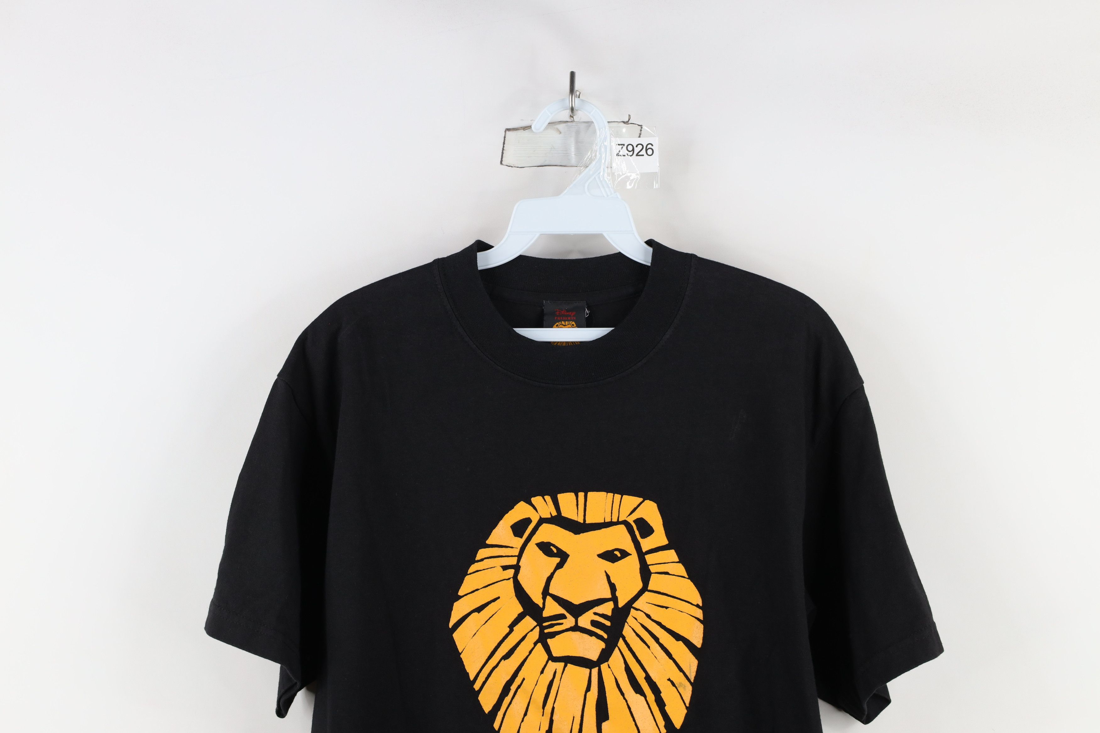 Disney × Vintage Vintage Disney The Lion King Broadway Musical T-Shirt Black Size US M / EU 48-50 / 2 - 2 Thumbnail