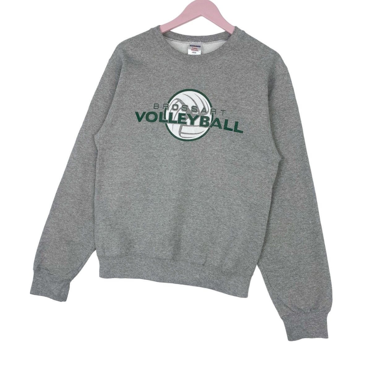 Jerzees Brossart Volleyball Sweatshirt Crewneck Pullover Jumper Size US S / EU 44-46 / 1 - 3 Thumbnail