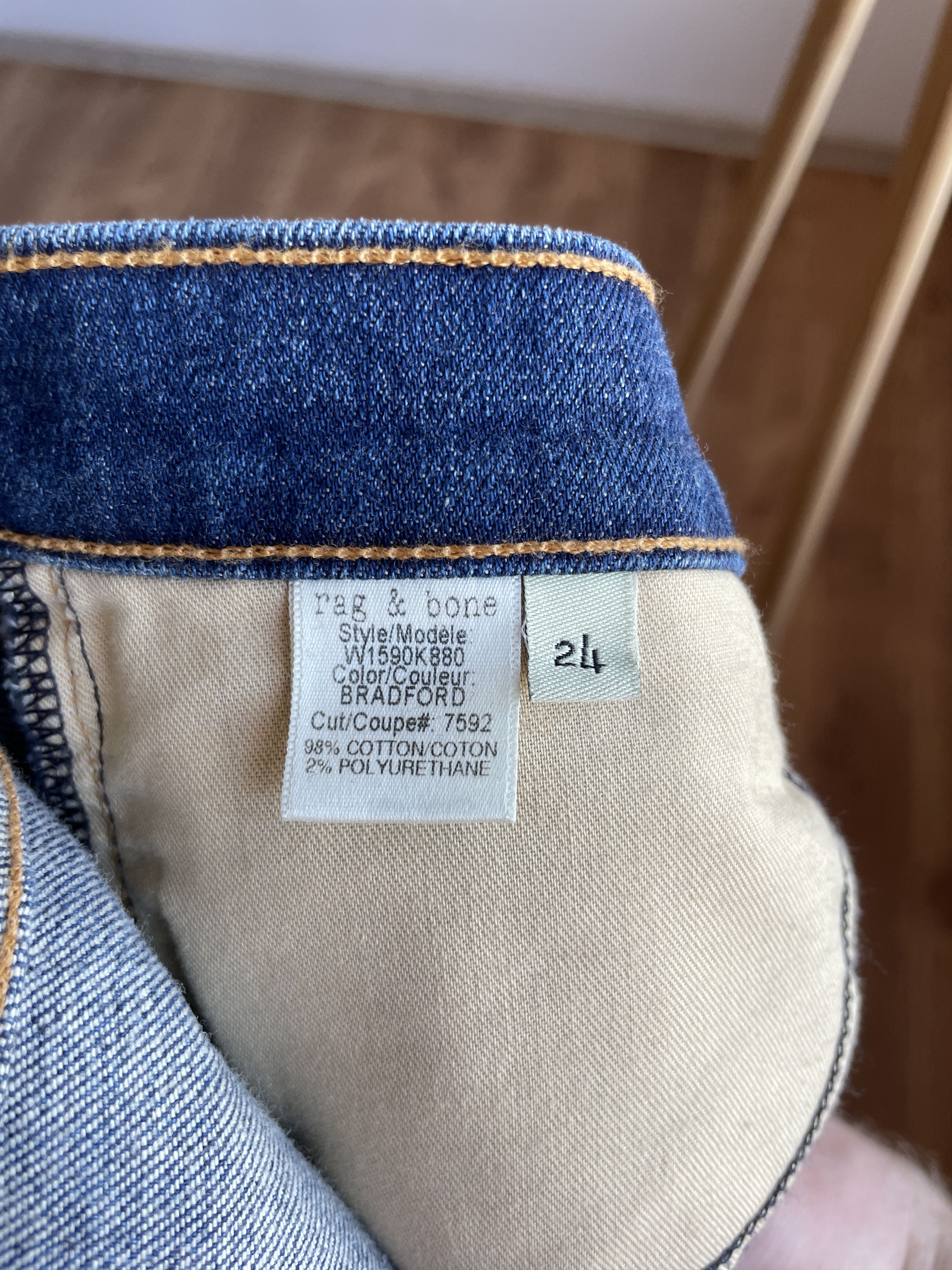 Rag & Bone Rag & Bone The Dre Womens Skinny Boyfriend Denim Size 24 Size 24" / US 00 / IT 34 - 11 Thumbnail