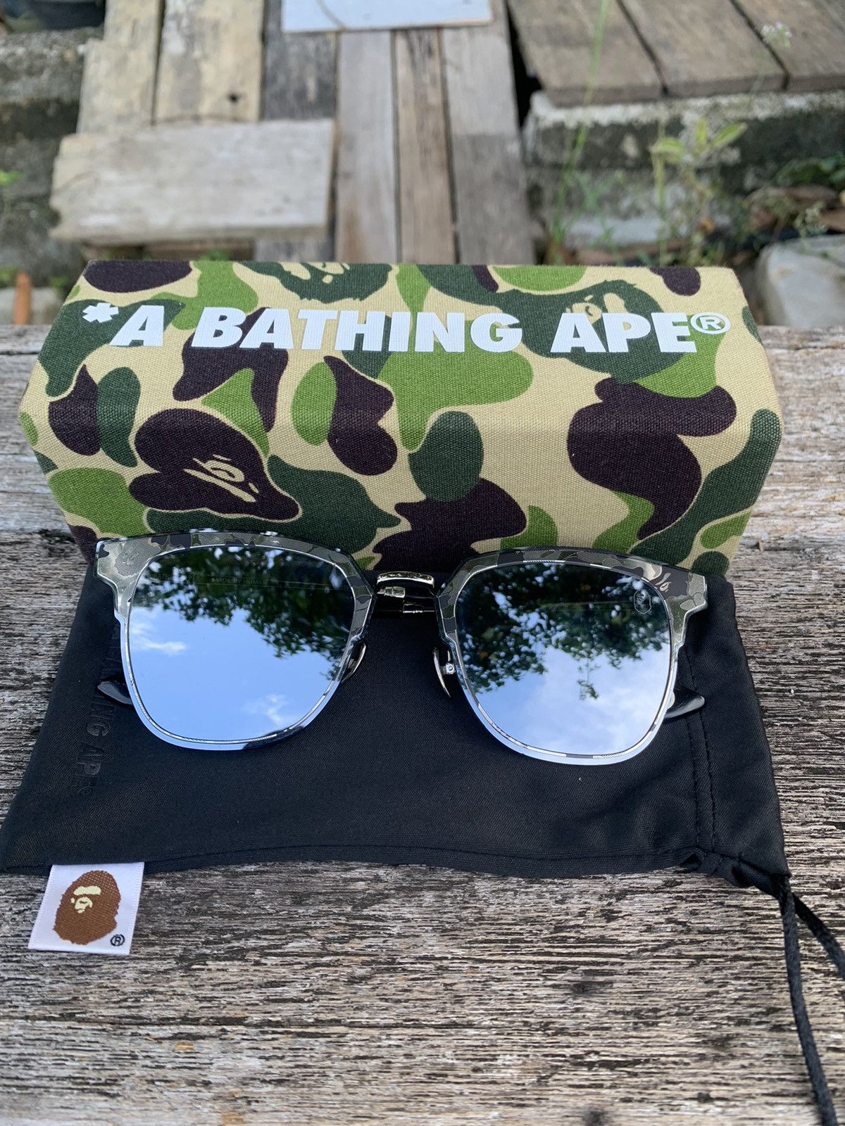 Bape A bathing Ape Sunglasses Size ONE SIZE - 1 Thumbnail