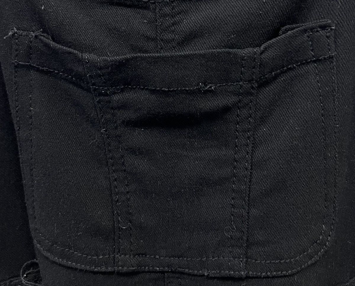 Other VINTAGE JAPANESE BRAND CHIP CLIP BLACK OVERALLS Size 34" / US 12 / IT 48 - 6 Thumbnail