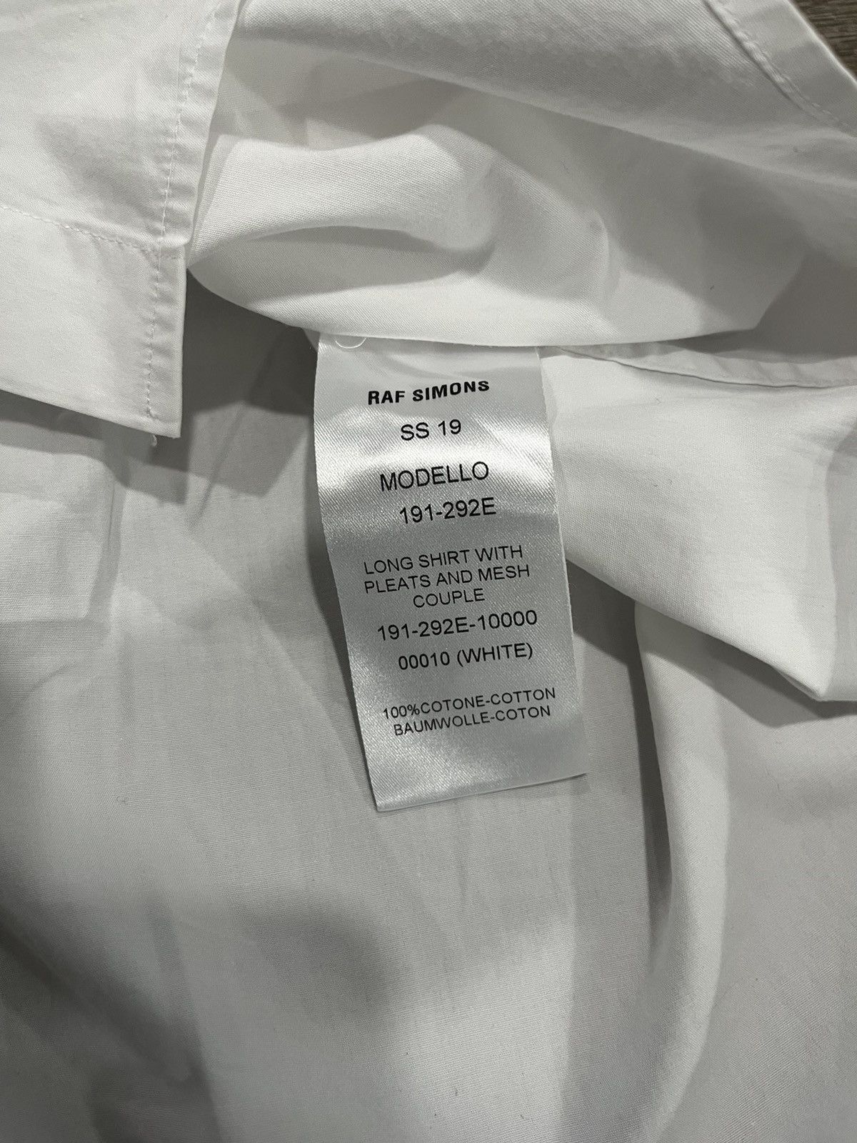 Raf Simons RAF Simmons SS19 Runway Punk Portrait button up Size US XL / EU 56 / 4 - 7 Thumbnail