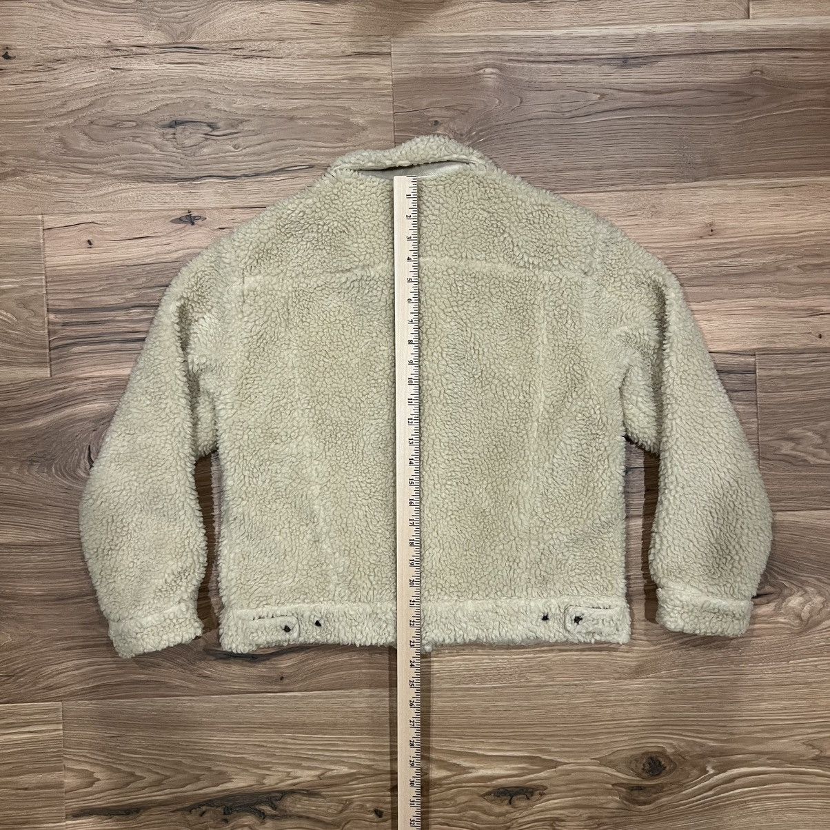 Levi's Levi’s Original Sherpa Trucker Jacket Womens Large Beige Size L / US 10 / IT 46 - 9 Thumbnail