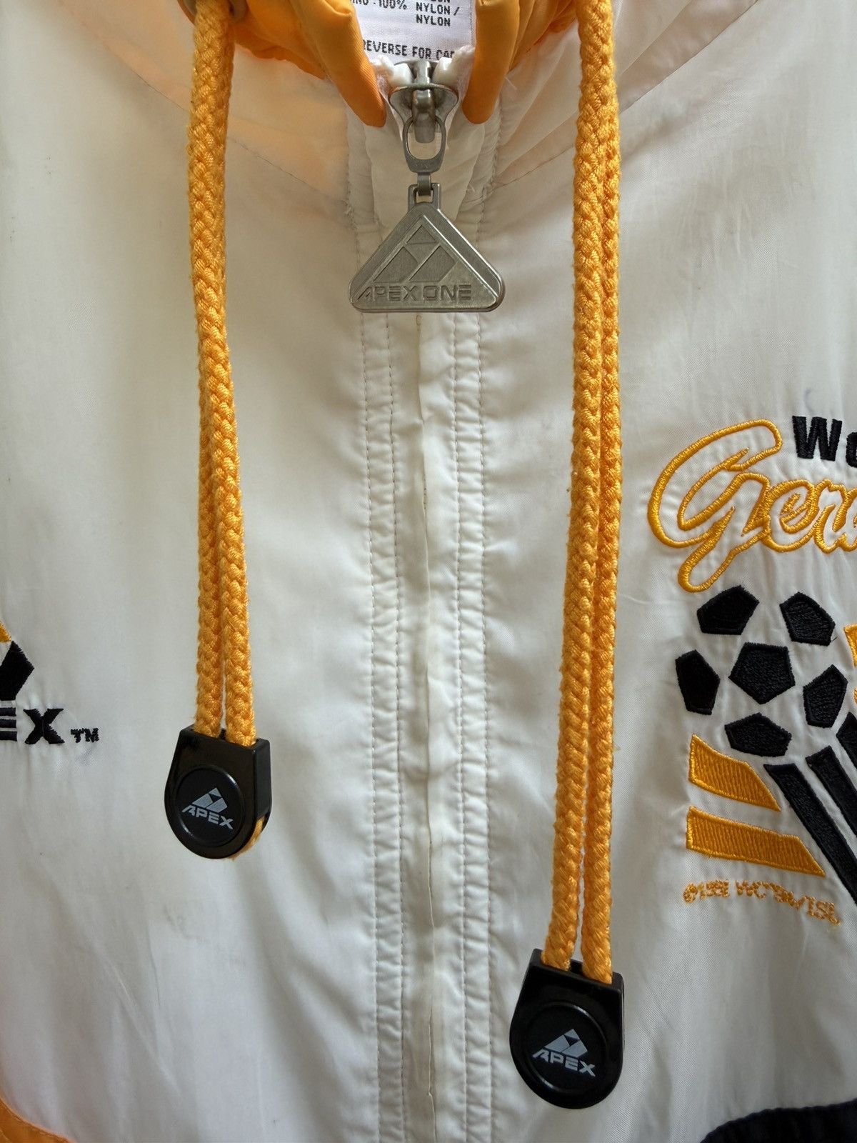 Apex Vintage Apex World Cup Germany 1994 Winbreaker Size US L / EU 52-54 / 3 - 7 Thumbnail