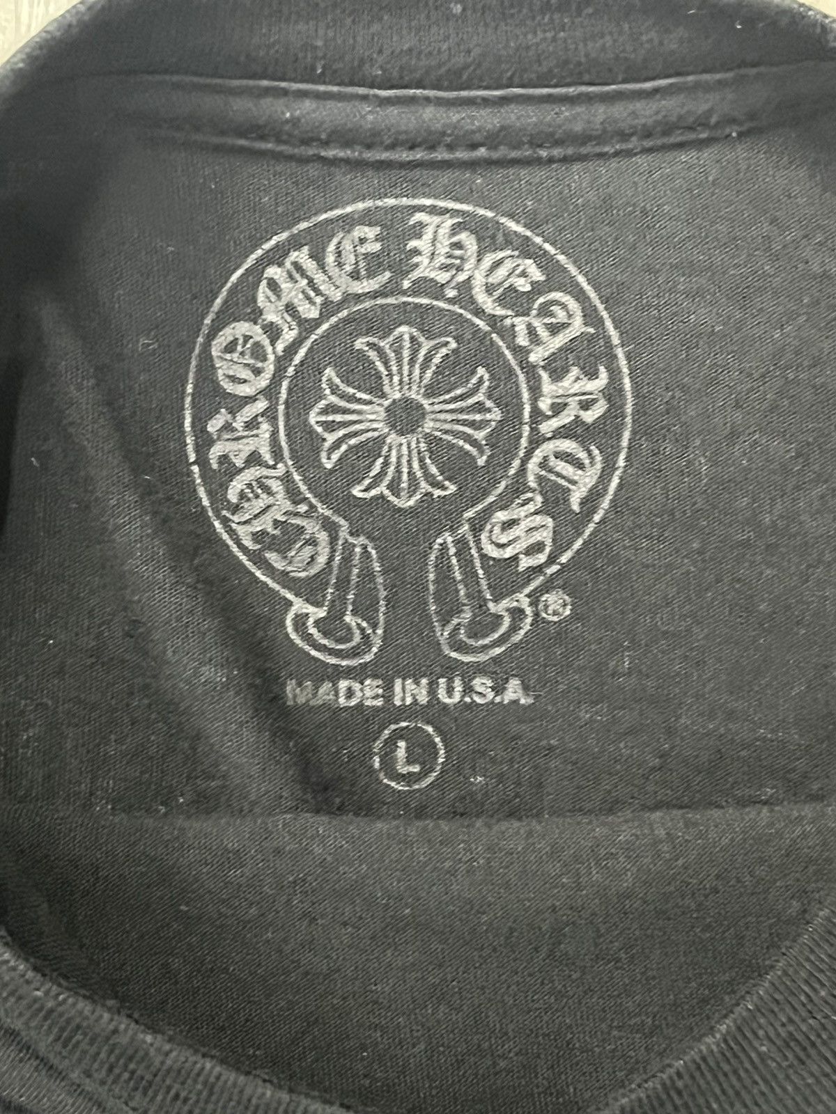 Chrome Hearts Chrome Hearts NYC Exclusive Scroll Logo Tee Size US L / EU 52-54 / 3 - 5 Thumbnail