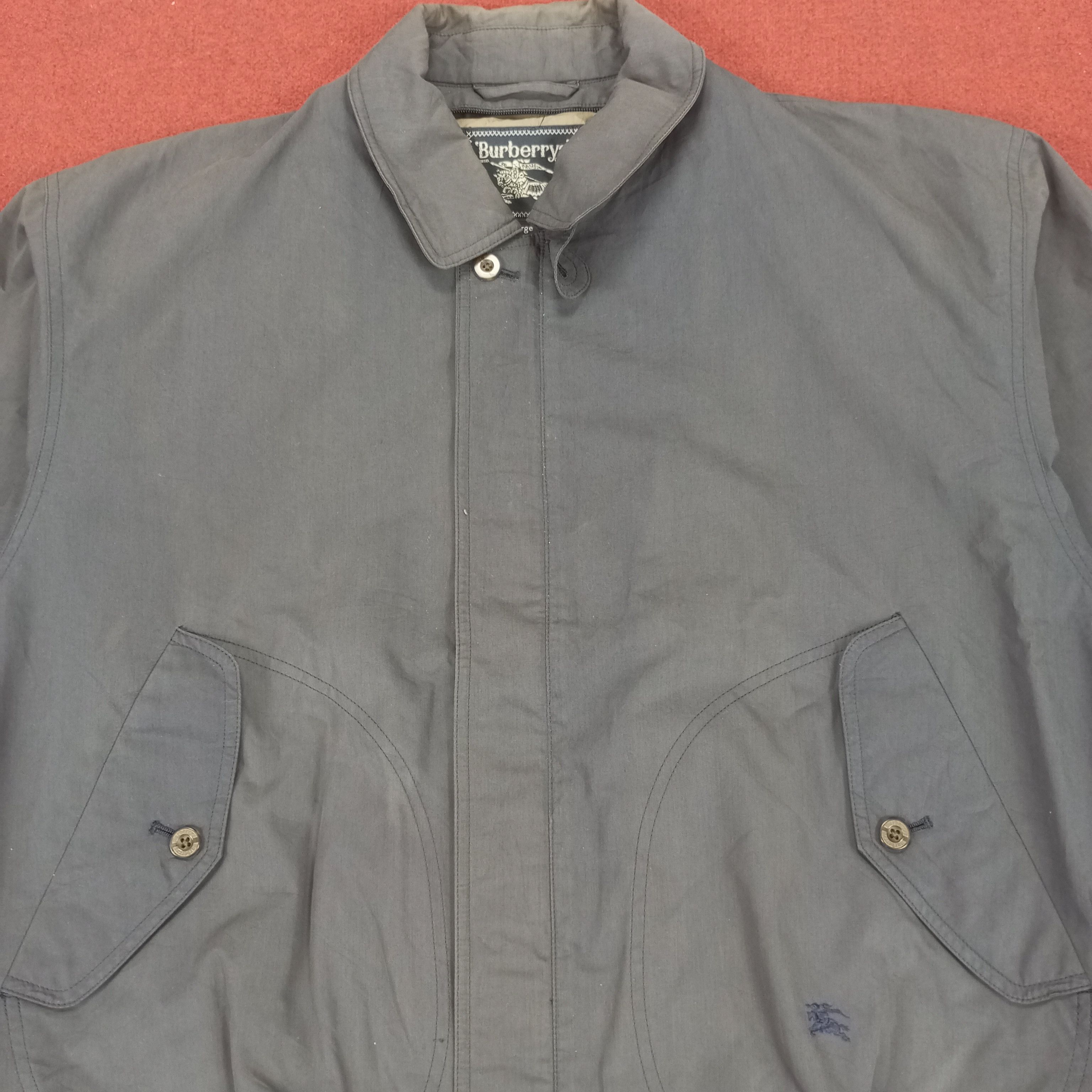 Burberry × Vintage Burberrys Small Logo Design Winter Style Jacket Size US L / EU 52-54 / 3 - 2 Thumbnail