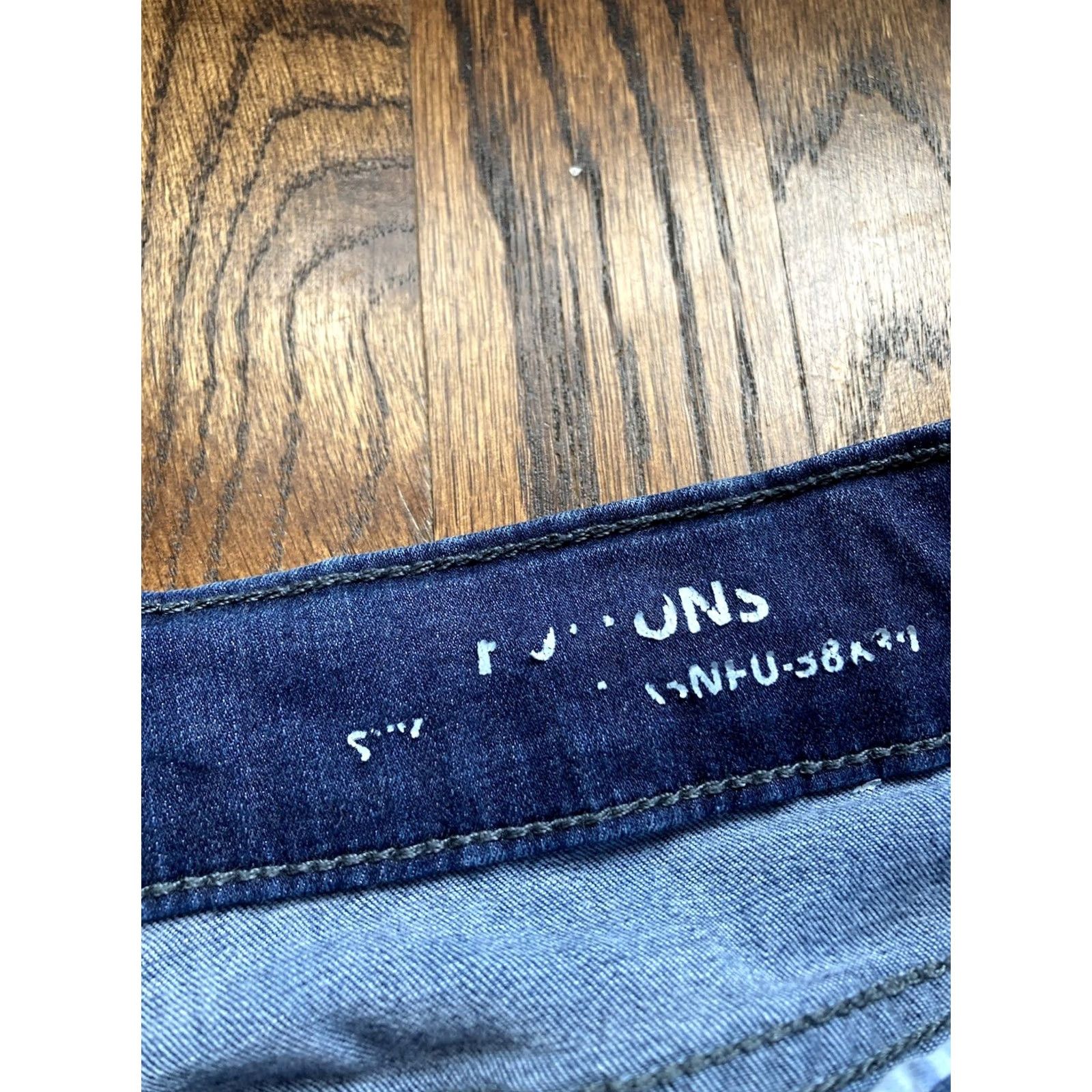 Vintage Mugsy Jeans Jeans Mens 35x29 Straight Denim Medium Blue Stretch 5-Pocket City Preppy Regular Mens Size US 38 / EU 54 - 7 Thumbnail