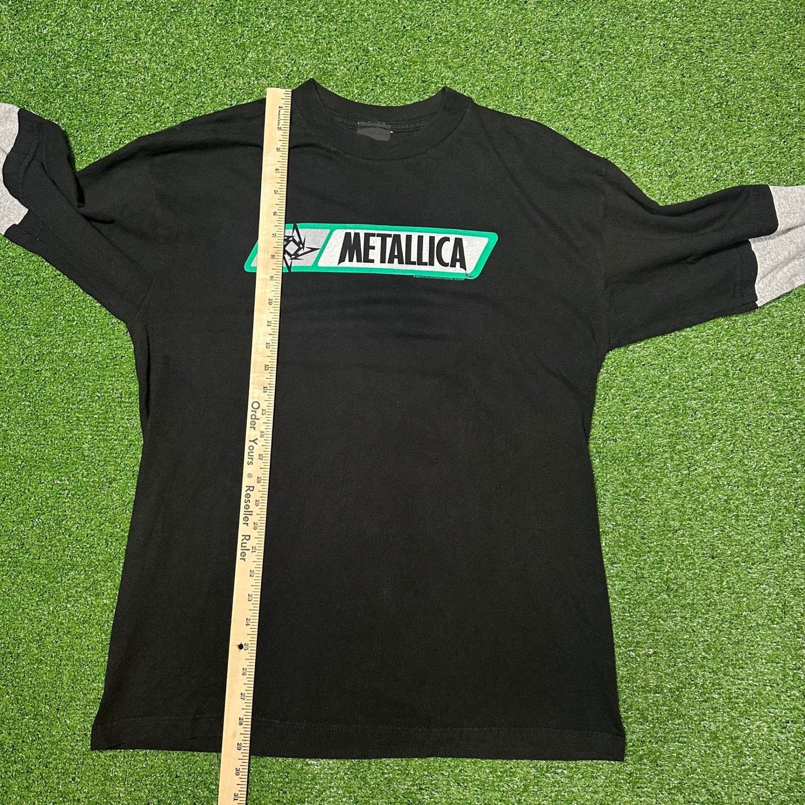 Giant Vintage 2002 Metallica Giant Double Layer Shirt Large Size US L / EU 52-54 / 3 - 5 Thumbnail