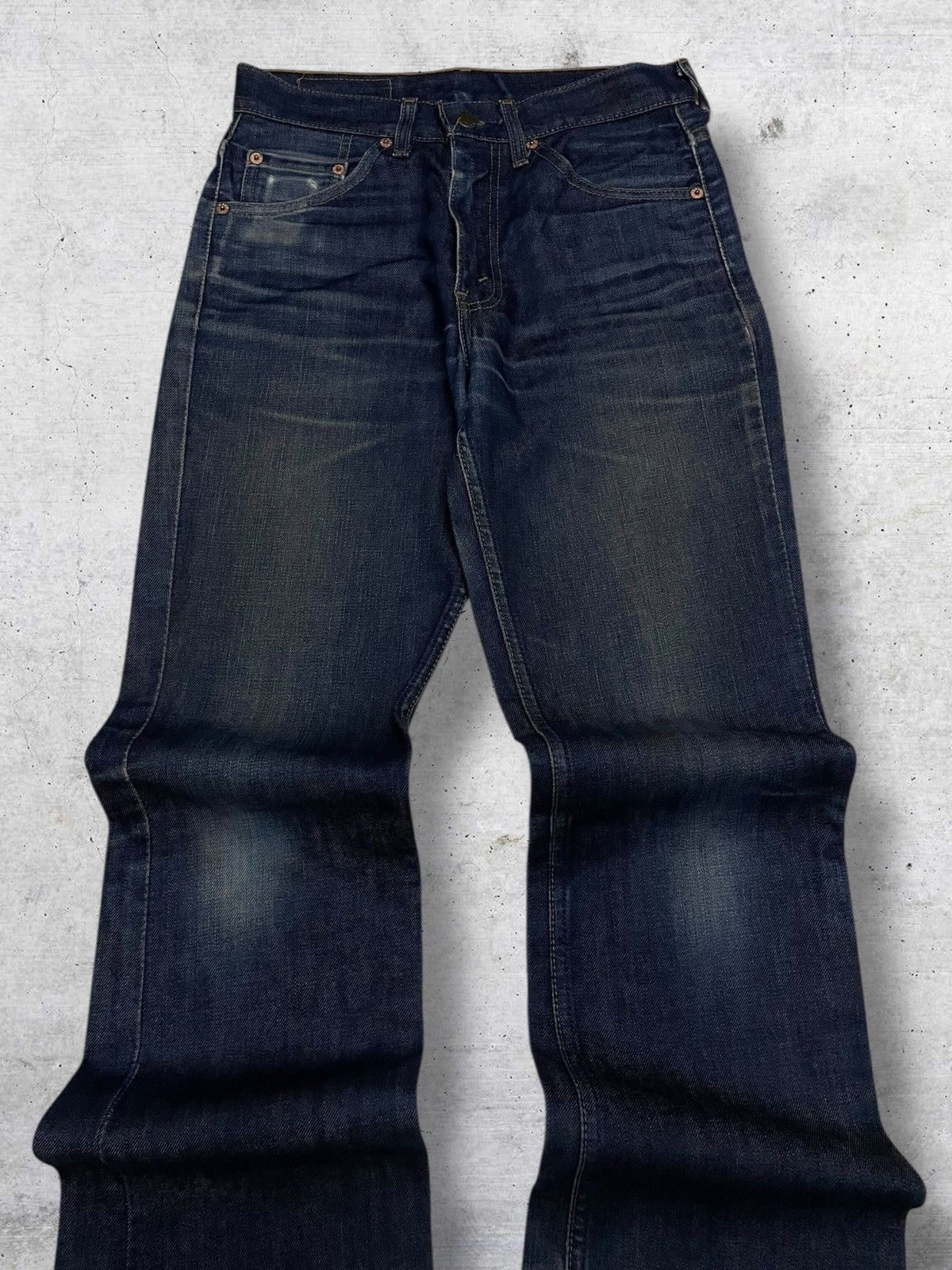 Levi's Vintage Clothing VINTAGE 517 LEVIS 90S DESIGNER USA FLARED DISTRESSED DENIM Size US 28 / EU 44 - 4 Thumbnail