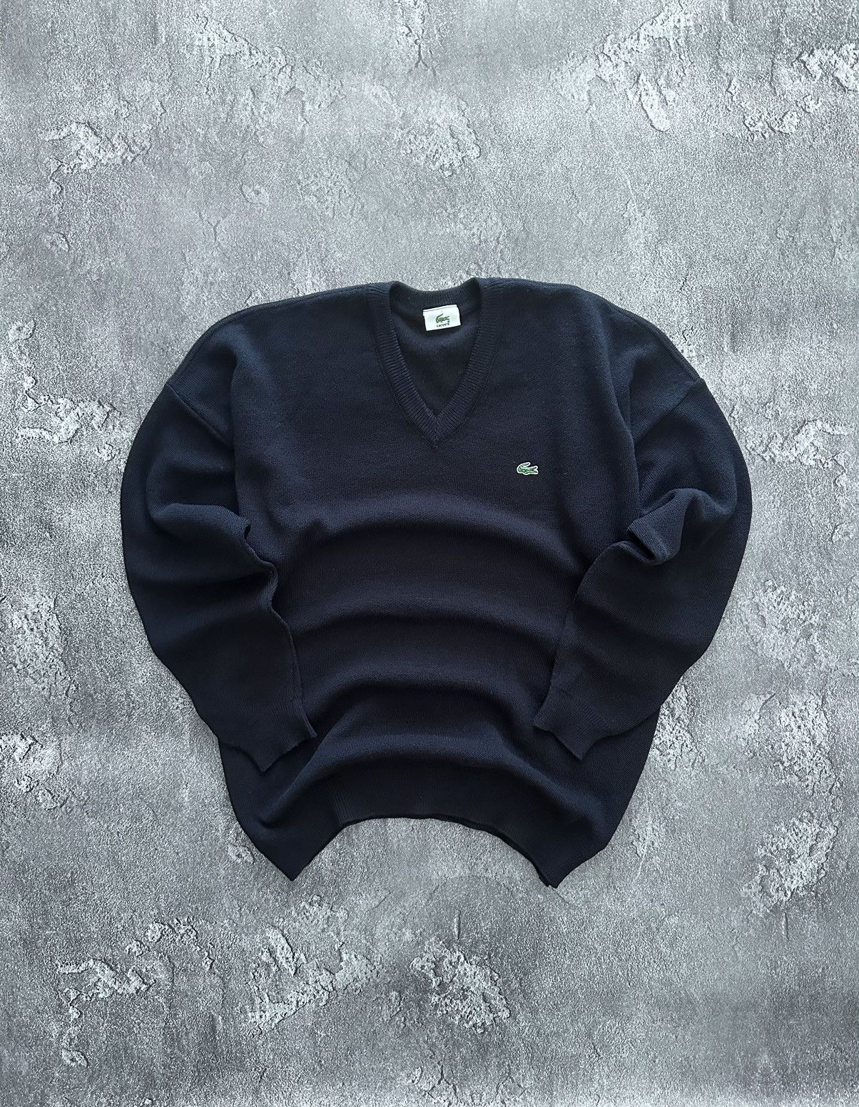 Lacoste 🐊 Vintage Lacoste 90s Sweater Knit Sweater Size US XL / EU 56 / 4 - 1 Thumbnail