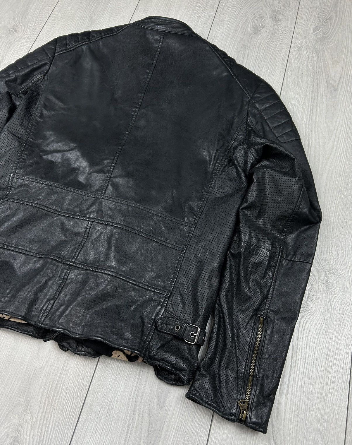 Scotch & Soda Scotch & Soda Leather Black Jacket Size L Size US L / EU 52-54 / 3 - 11 Thumbnail