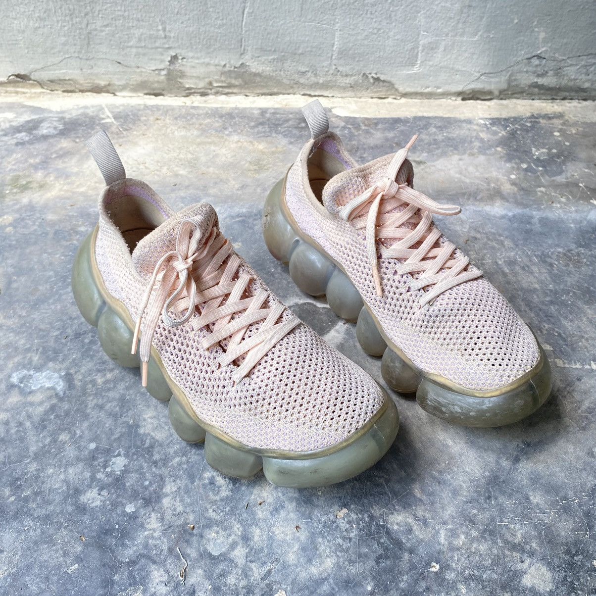 Grounds grounds x mikio sakabe Pink Mesh Sneakers with Chunky Sole | Grailed