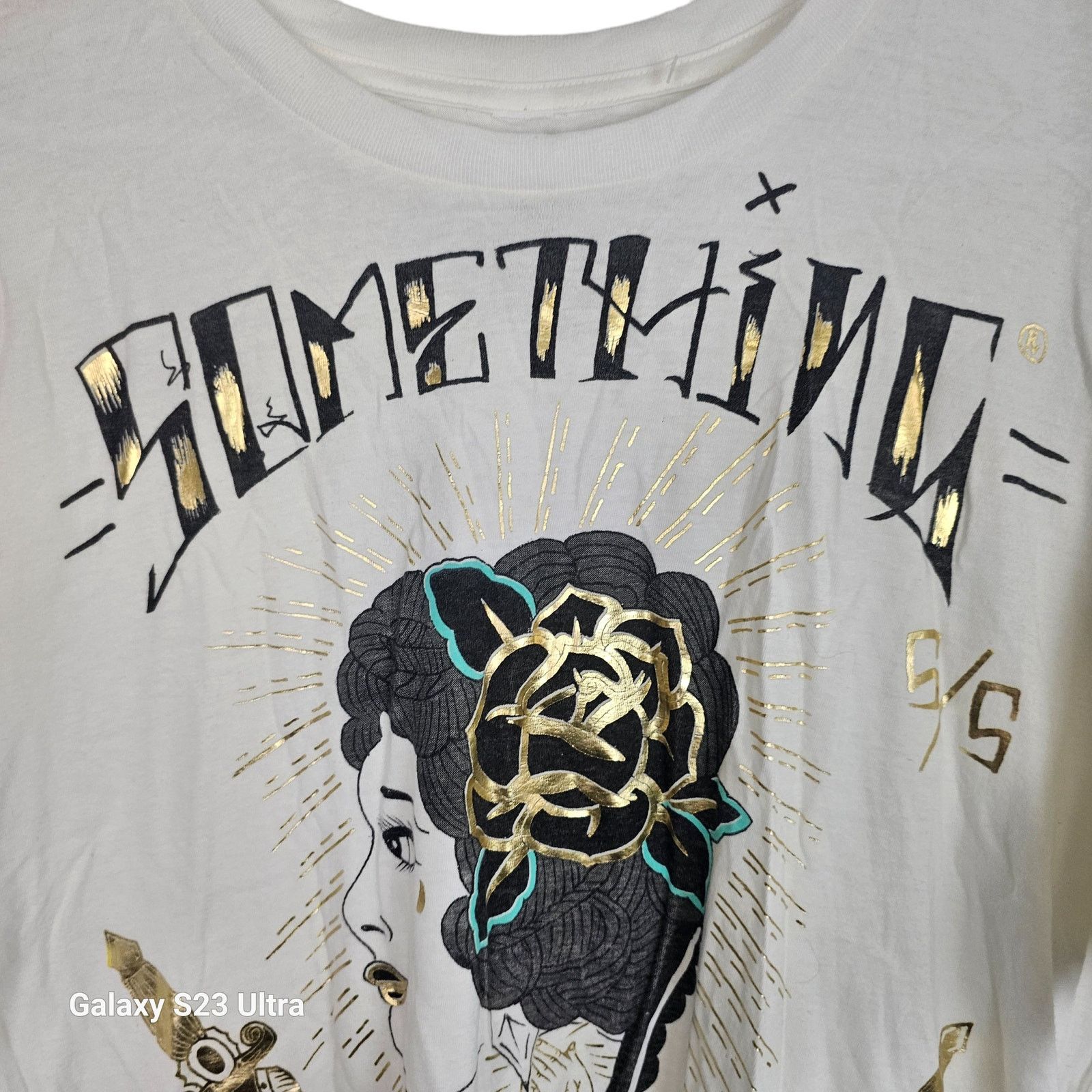 Vintage Something Sacred Graphic Tee XL Catholic Christian Religious Size XL / US 12-14 / IT 48-50 - 2 Thumbnail