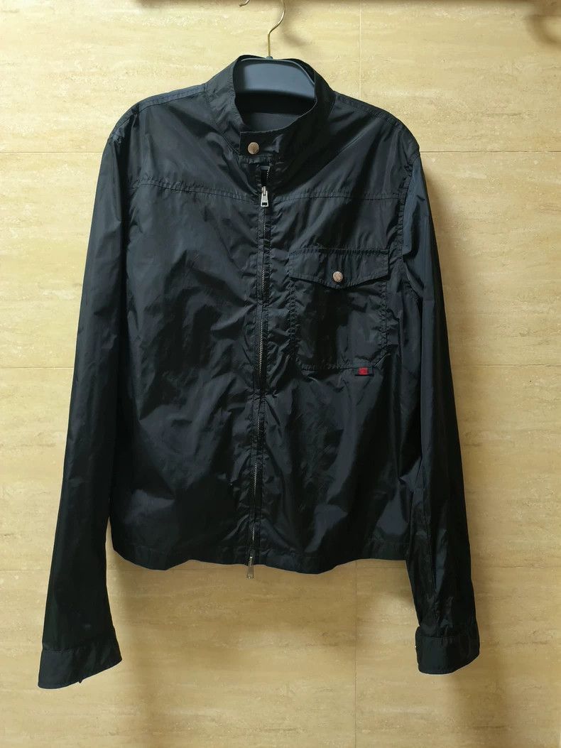 Gucci Gucci Black Windproof Nylon Jacket with Logo-2508 Size US L / EU 52-54 / 3 - 1 Thumbnail