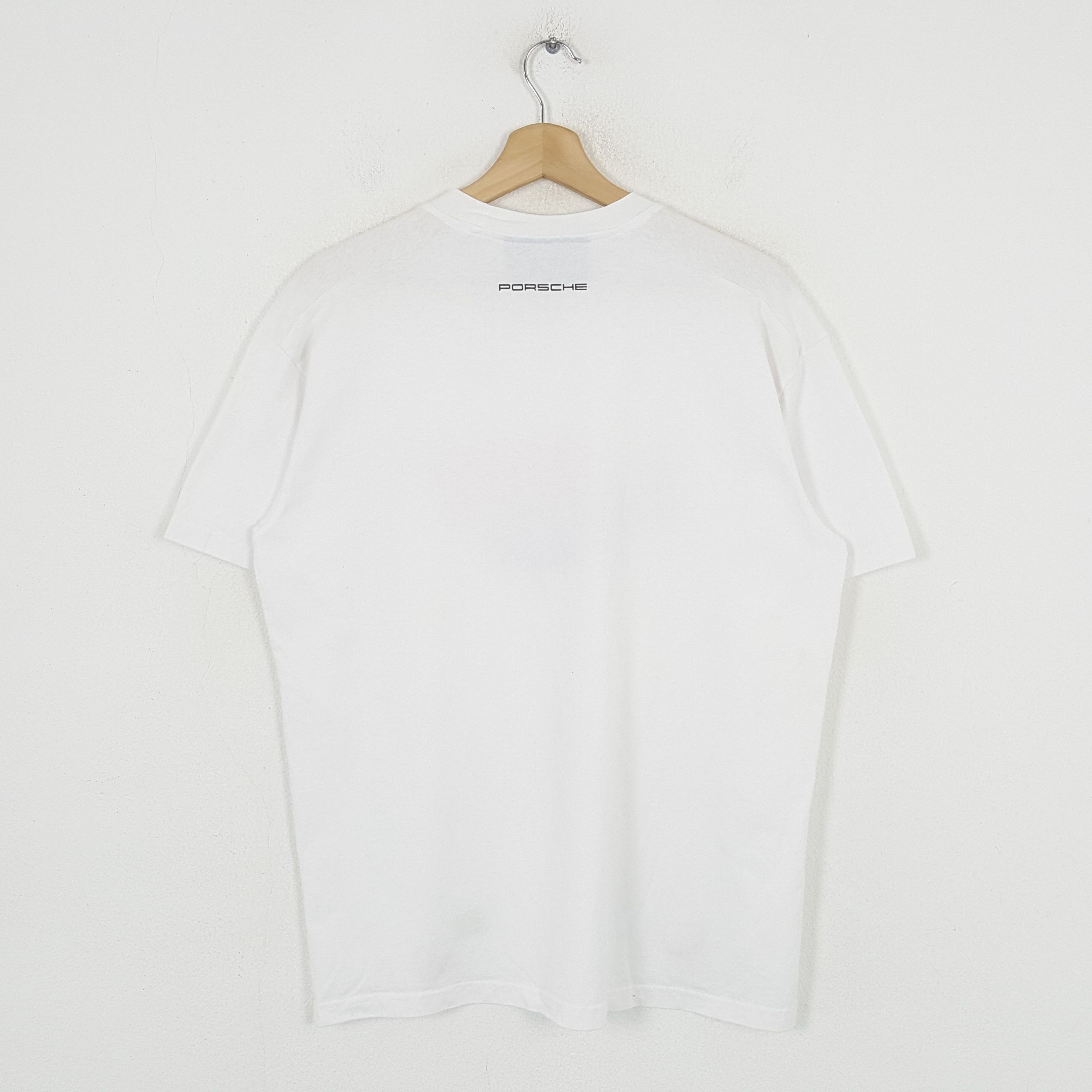Porsche Design × Vintage Vintage Porsche Lárt Automobile Motorsports T-Shirt C276N69 Size US L / EU 52-54 / 3 - 3 Thumbnail
