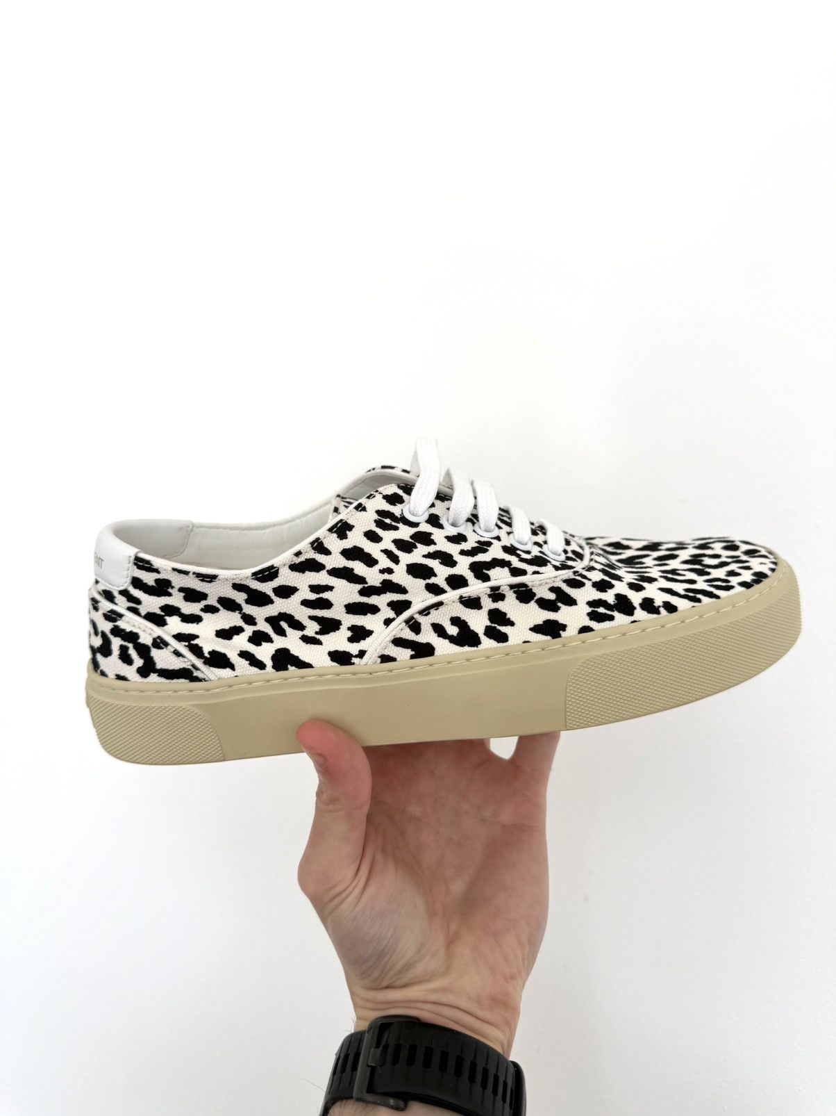 Saint Laurent Paris Saint Laurent Venice Sneakers in Babycat Print Size US 7 / EU 40 - 1 Thumbnail