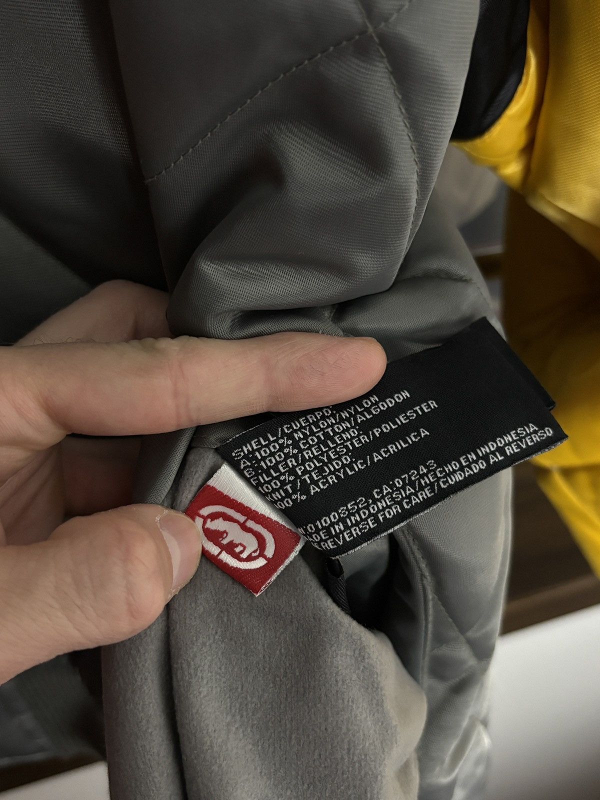 Ecko Unltd. Ecko Unltd. Quilted Reversible Bomber Jacket Rap HipHop Boxy Size US XL / EU 56 / 4 - 12 Thumbnail