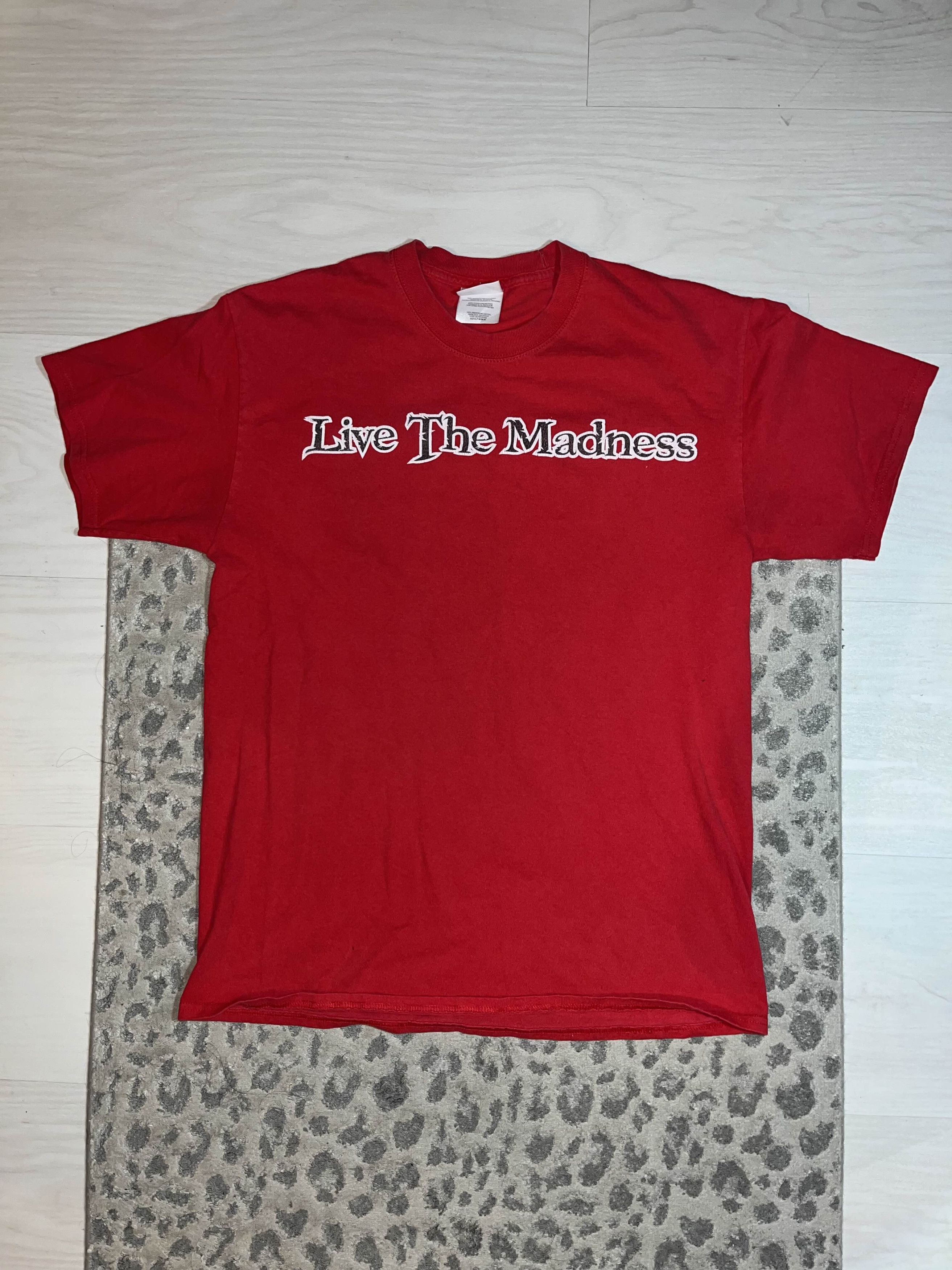 Vintage Y2K Live The Madness 51 Fifty Energy Drink Shirt Size US M / EU 48-50 / 2 - 4 Thumbnail