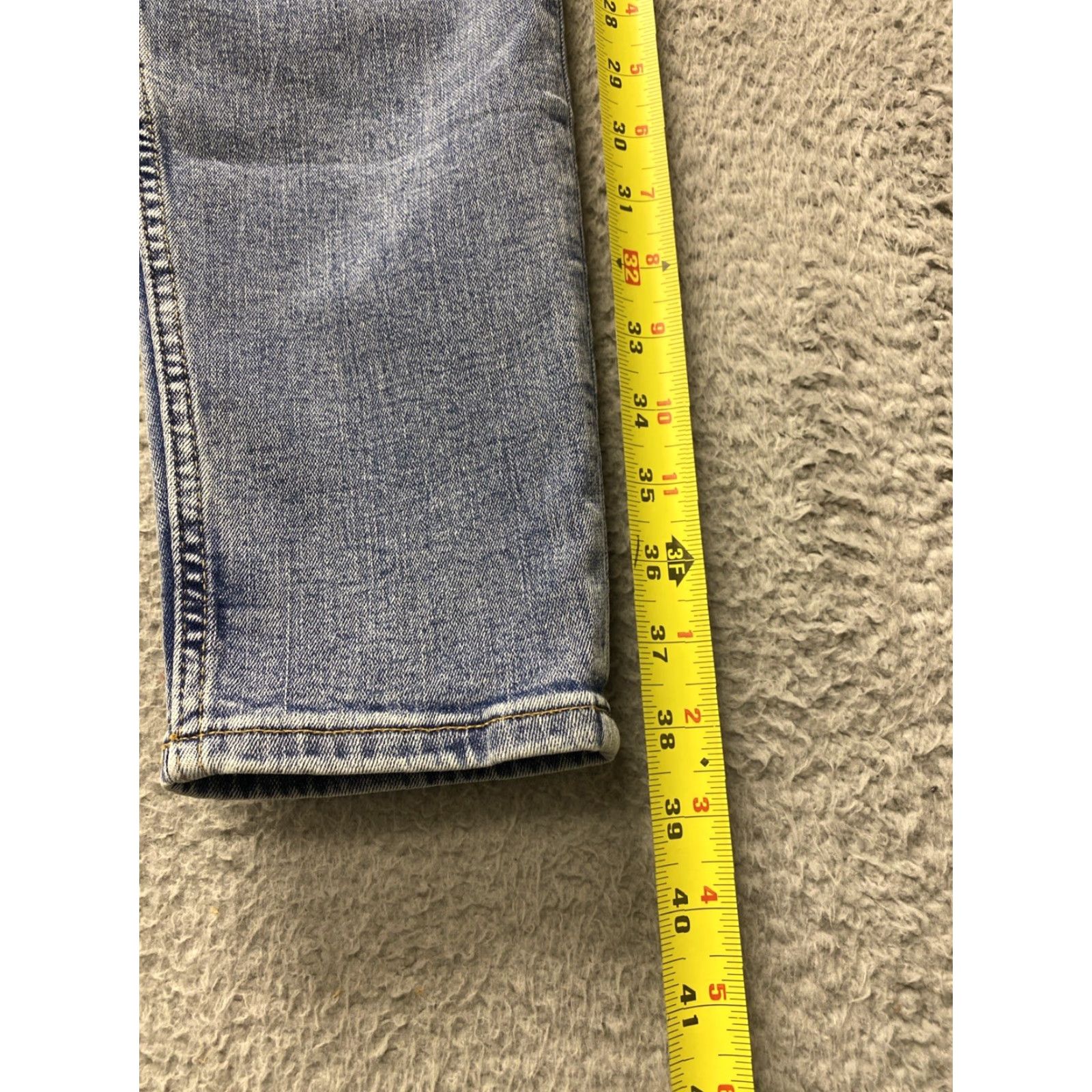 Gap GAP Jeans Women 14 Long Tall 32x28 Blue Washed Stretch High Rise Jeans Size 36" / US 14 / IT 50 - 7 Thumbnail