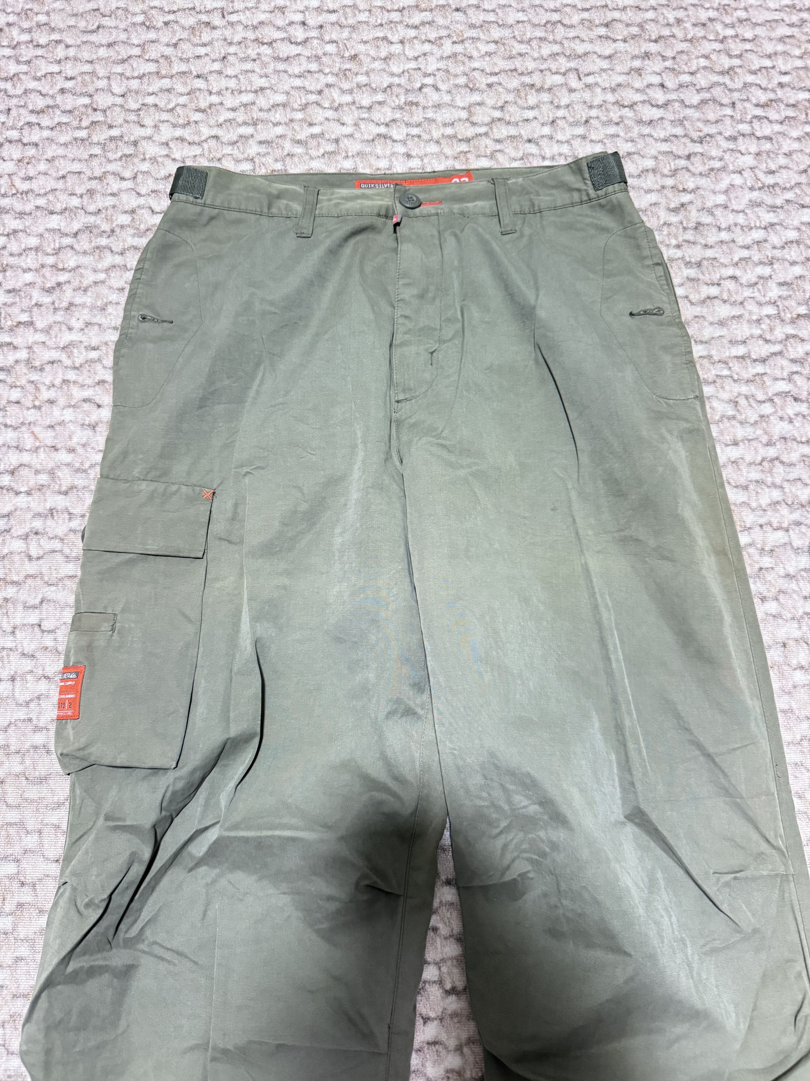 Quiksilver Vintage Y2K Quiksilver Parachute Pants Sun Faded Size US 32 / EU 48 - 3 Thumbnail