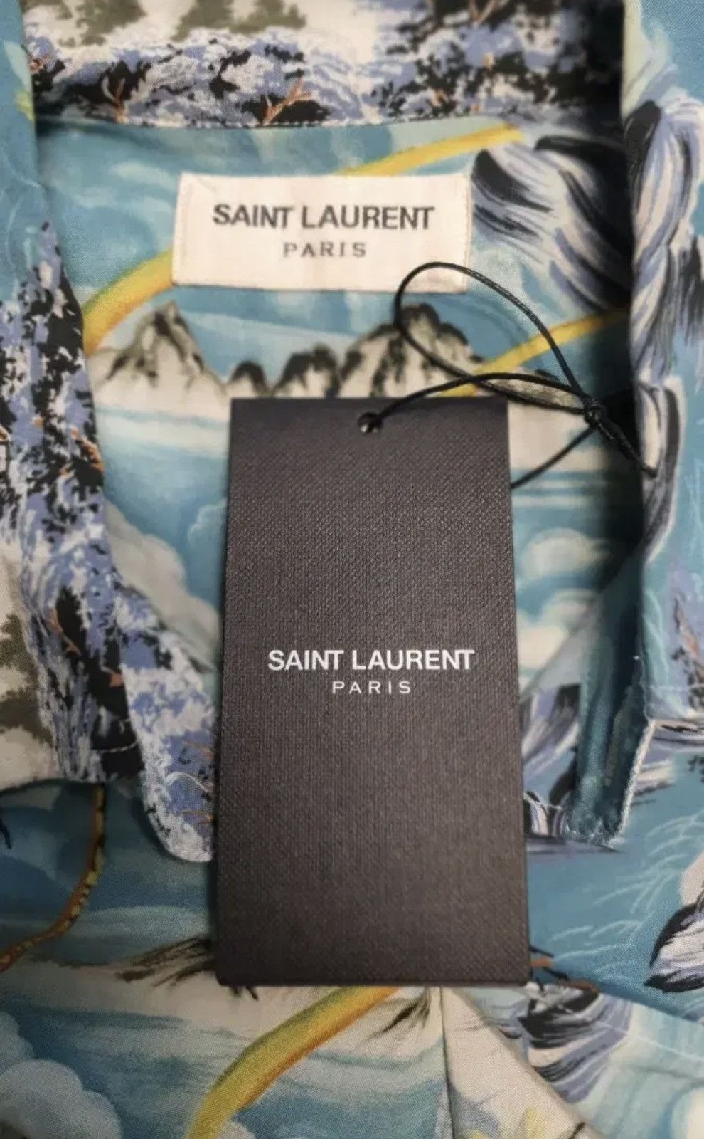 Saint Laurent Paris Saint Laurent Hedi Slimane SS16 Surf Sound Hawaiian Shirt Size US L / EU 52-54 / 3 - 5 Thumbnail