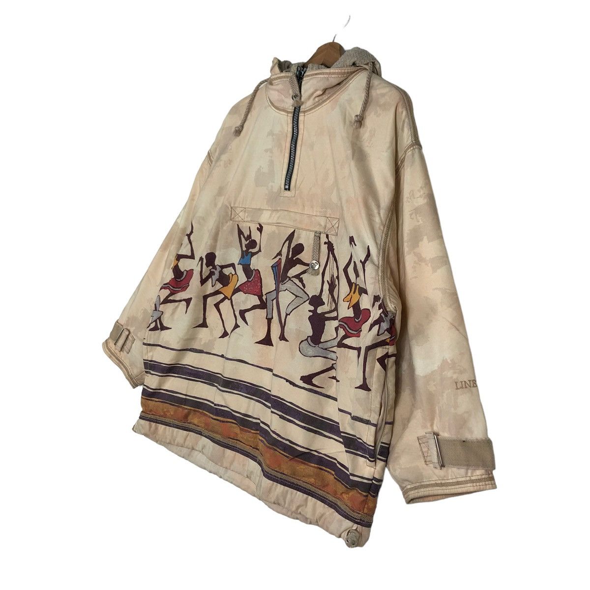 Japanese Brand 🔥VTG ANORAK HUNTING JACKET NAVAJO DESIGN LINEA PALIO ITALY Size US L / EU 52-54 / 3 - 9 Thumbnail