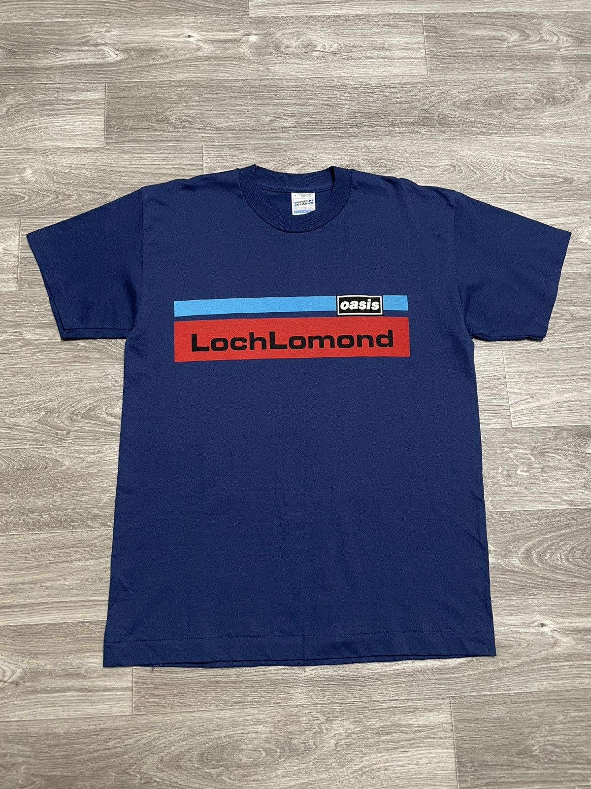 Band Tees Rare Vintage 1996 Oasis Loch Lomond Made In USA T-Shirt Size US L / EU 52-54 / 3 - 1 Thumbnail