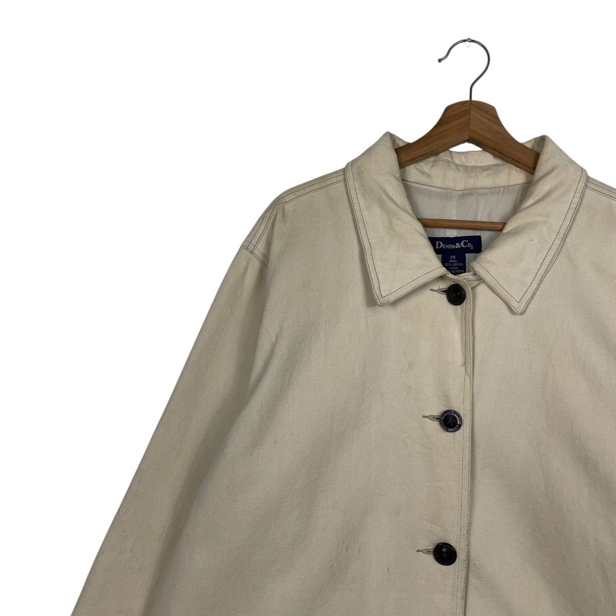 Denim & Co. Denim & Co Overcoat Size US XL / EU 56 / 4 - 7 Thumbnail