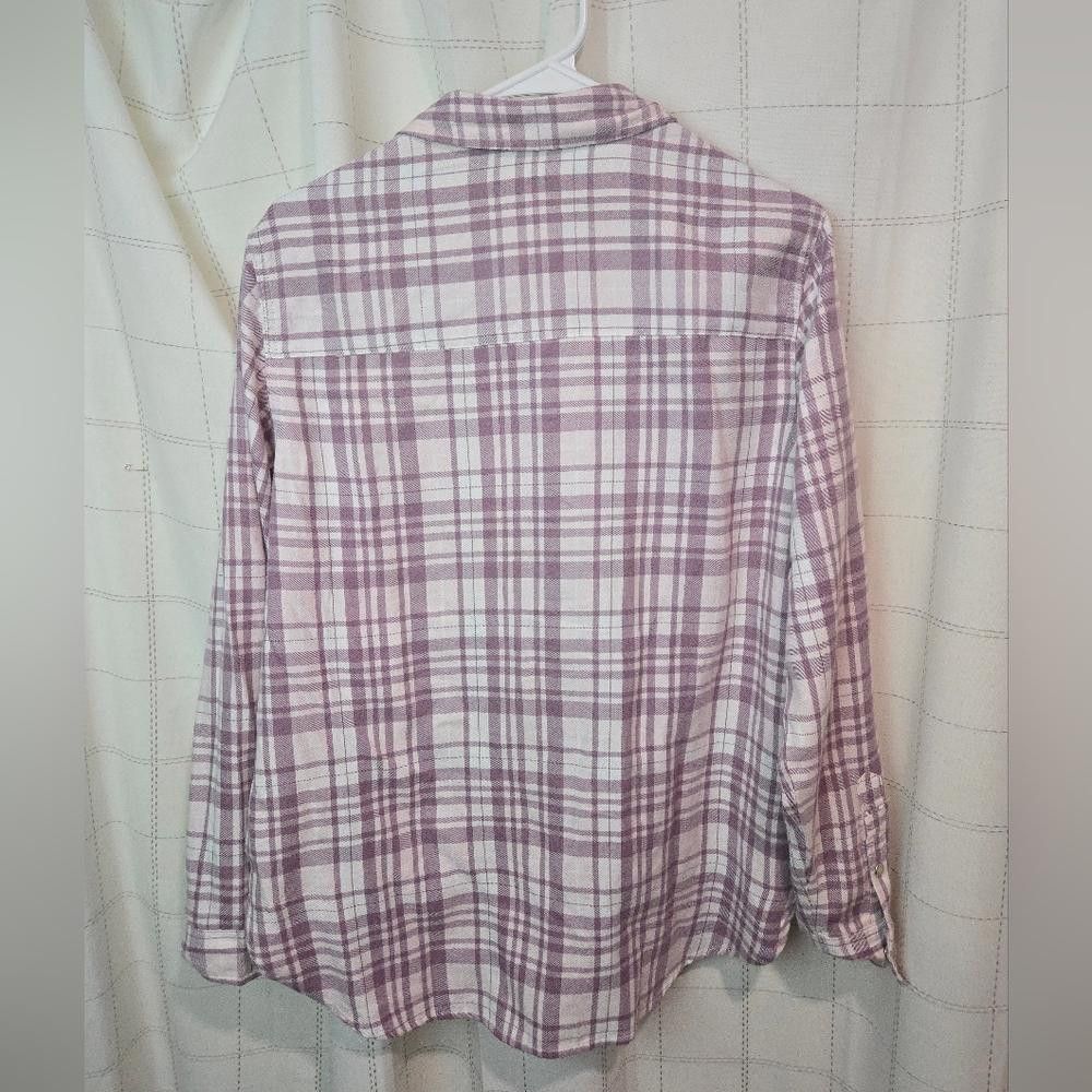 Designer Purple Ultra Soft Lightweight Button Down Size S / US 4 / IT 40 - 4 Thumbnail