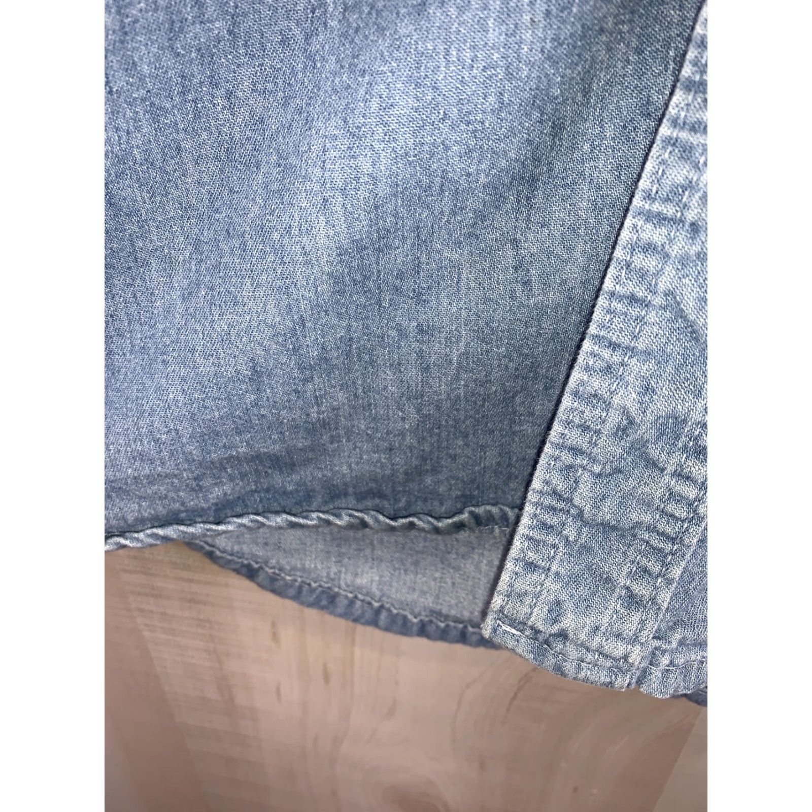 Denime Vintage Michigan Postal Workers Union Denim Button Up Mens L-7289 USA Size US L / EU 52-54 / 3 - 6 Thumbnail
