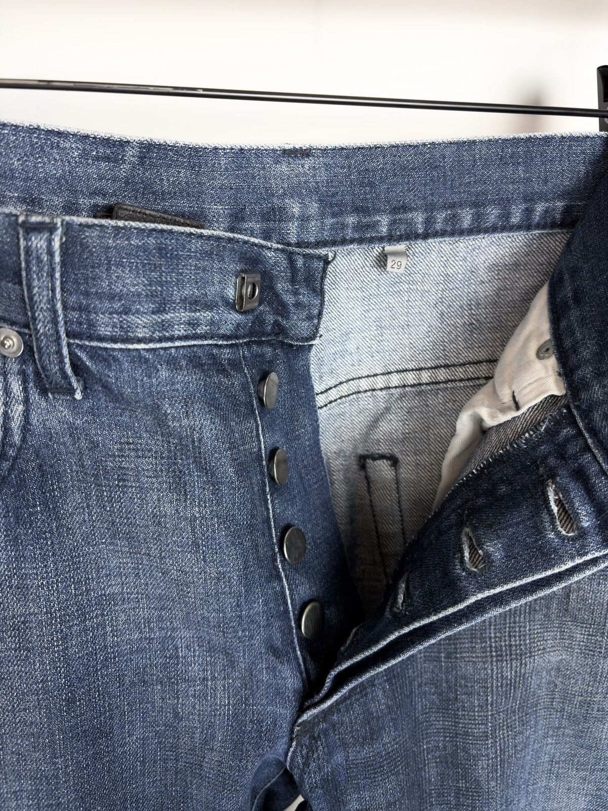 Dior Dior Homme Blue Indigo Wash Denim Jeans KVA Size US 29 - 6 Thumbnail