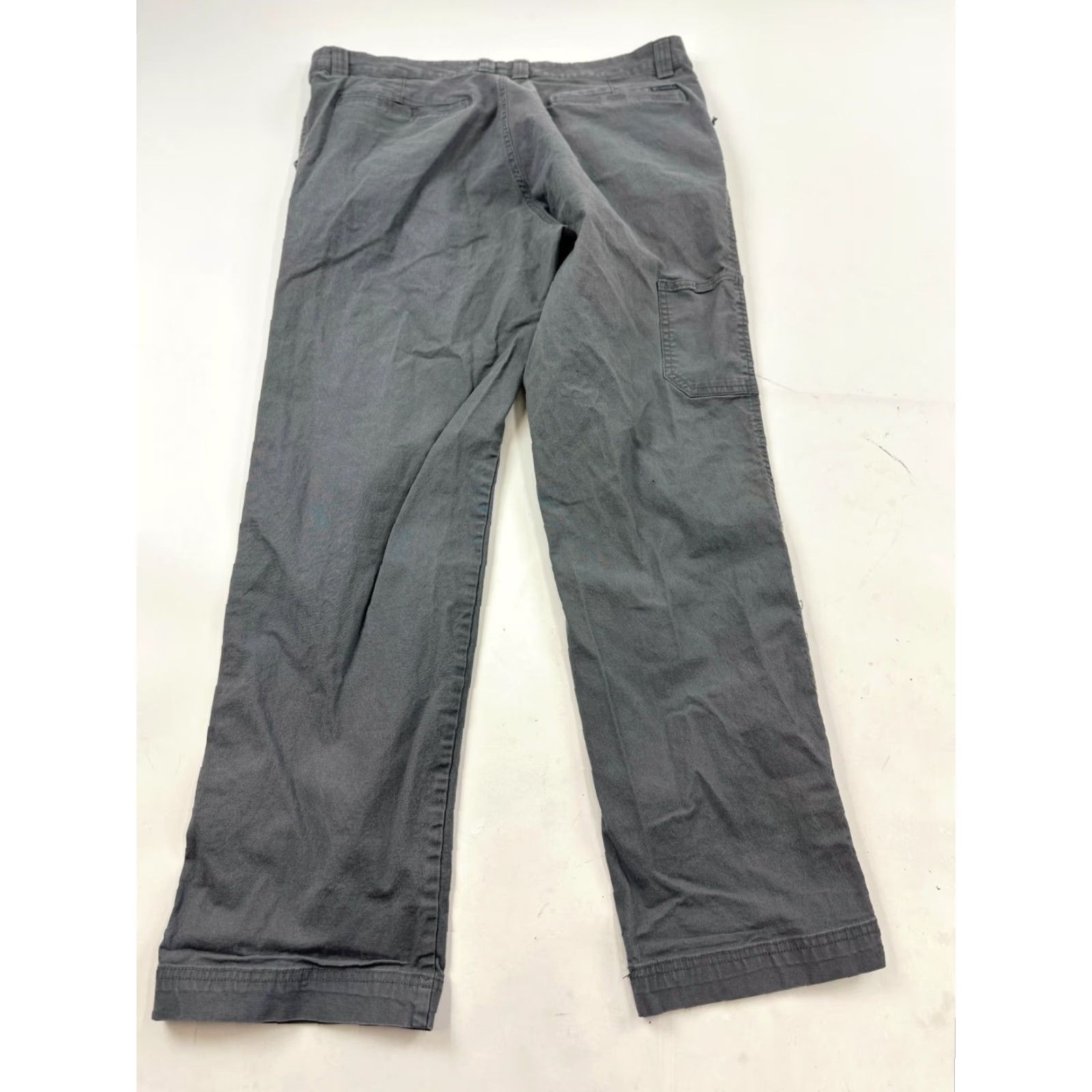 Vintage Columbia Pants Mens 36x32 Gray Regular Fit Chino Slash Pocket Zip Casual Preppy Straight Leg Mid Rise Vintage No Size US 36 / EU 52 - 2 Thumbnail