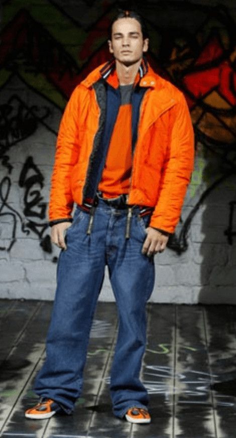 Dolce & Gabbana AW2003 Dolce & Gabbana Astro Orange Puffer Futuristic Jacket Size US M / EU 48-50 / 2 - 1 Thumbnail