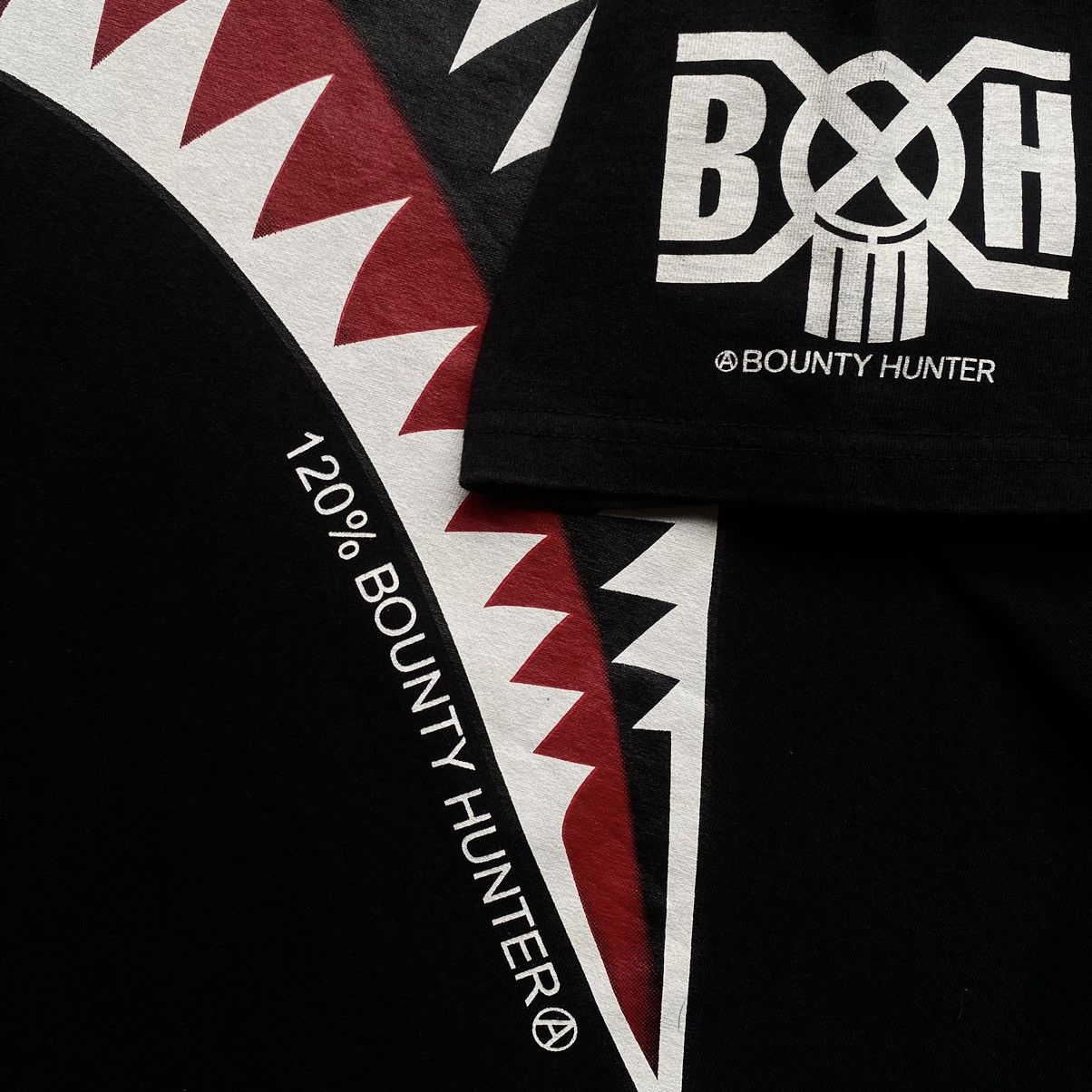 Bounty Hunter 🔥BOUNTY HUNTER SHARK TOOTH BLACK TEE Size US M / EU 48-50 / 2 - 4 Thumbnail