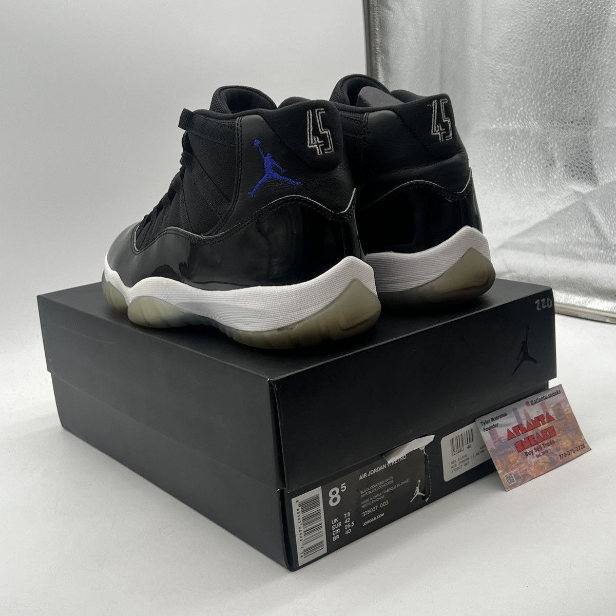 Jordan Brand Air Jordan 11 space jam Size US 8.5 / EU 41-42 - 4 Thumbnail