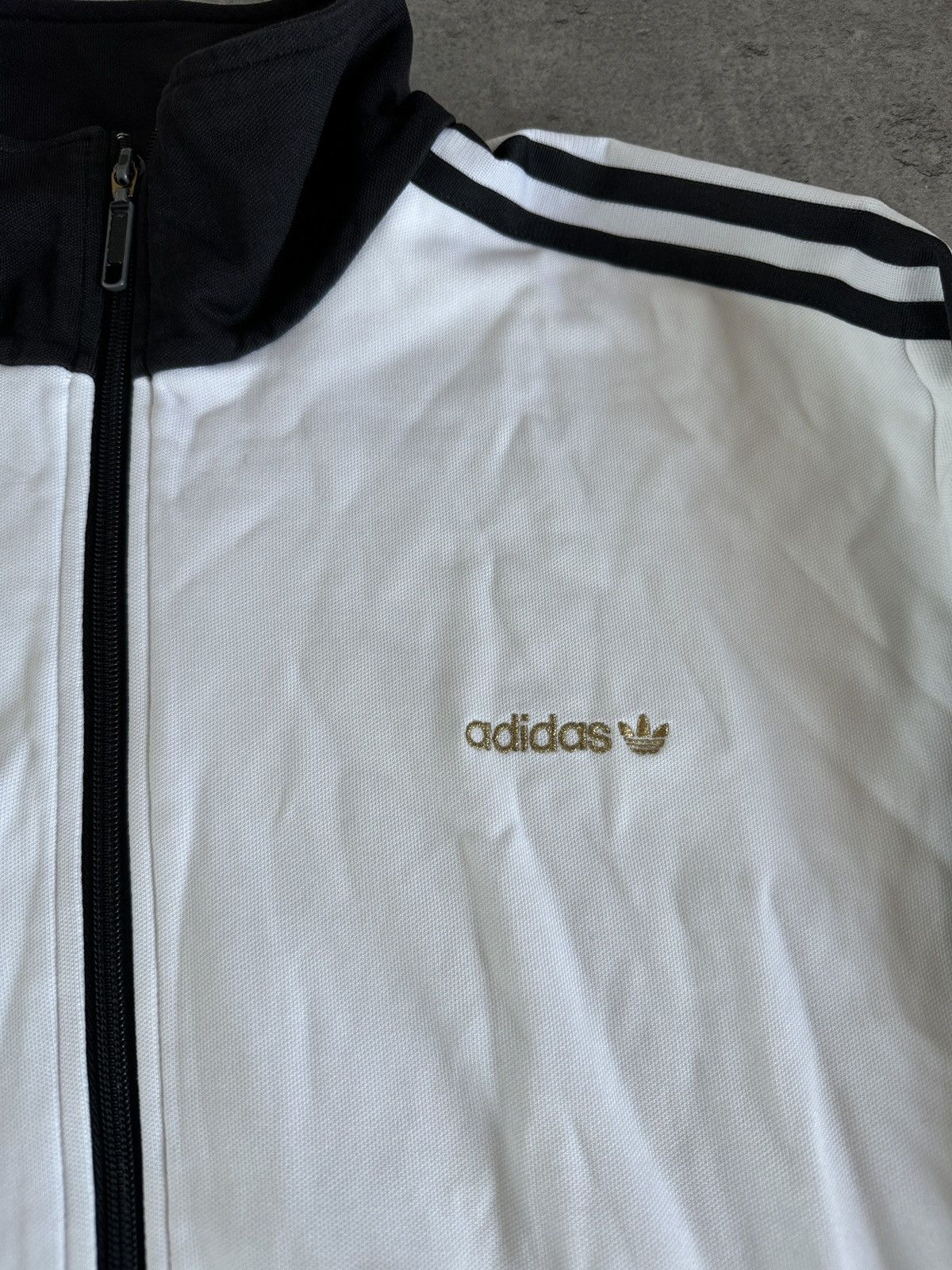 Adidas × Vintage Adidas Vintage 00s zip tracksuit logo 3 stripes rap skate Size US XL / EU 56 / 4 - 3 Thumbnail