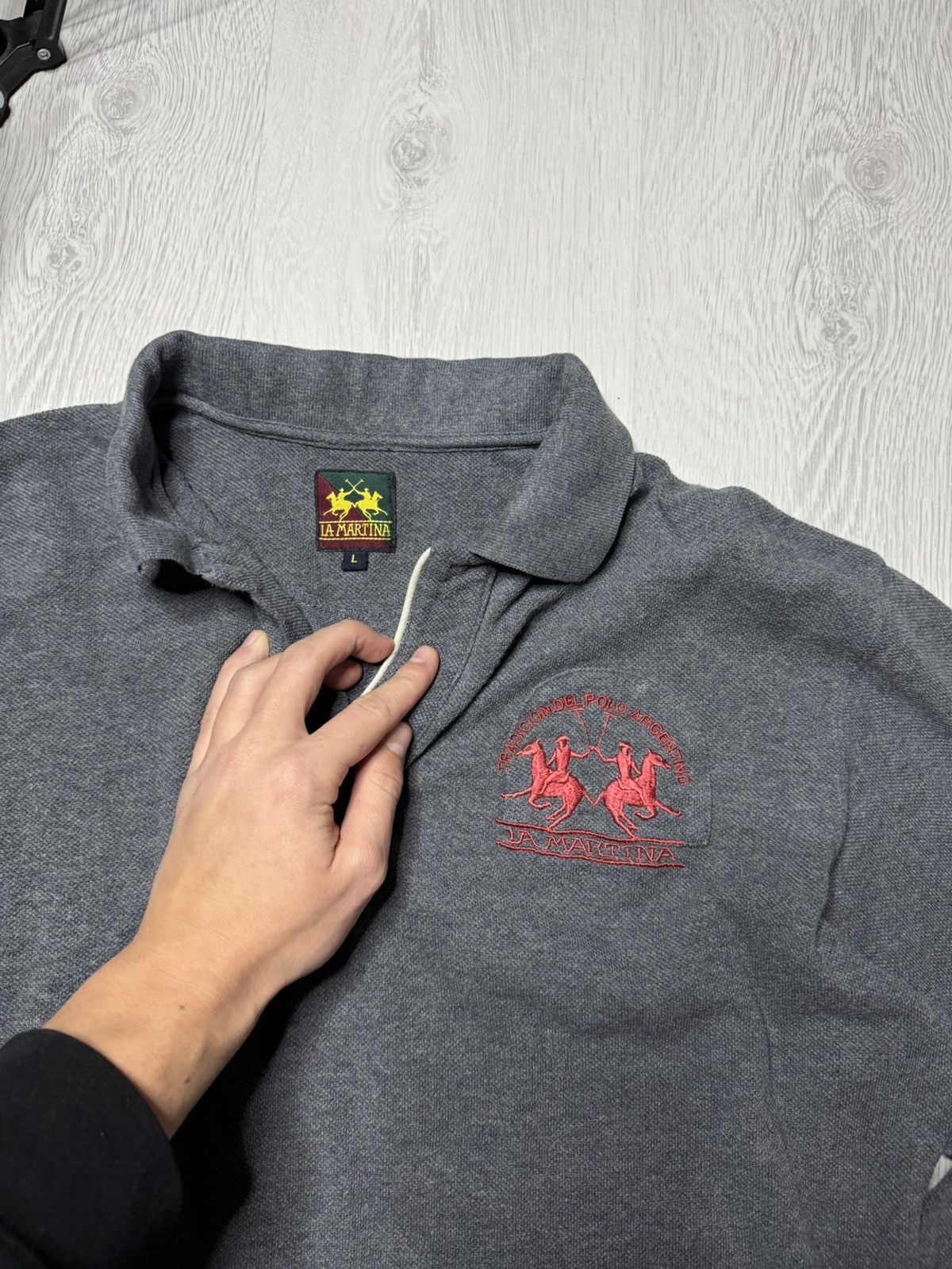 La Martina La martina Polo longsleeve Ralph style Size US L / EU 52-54 / 3 - 3 Thumbnail