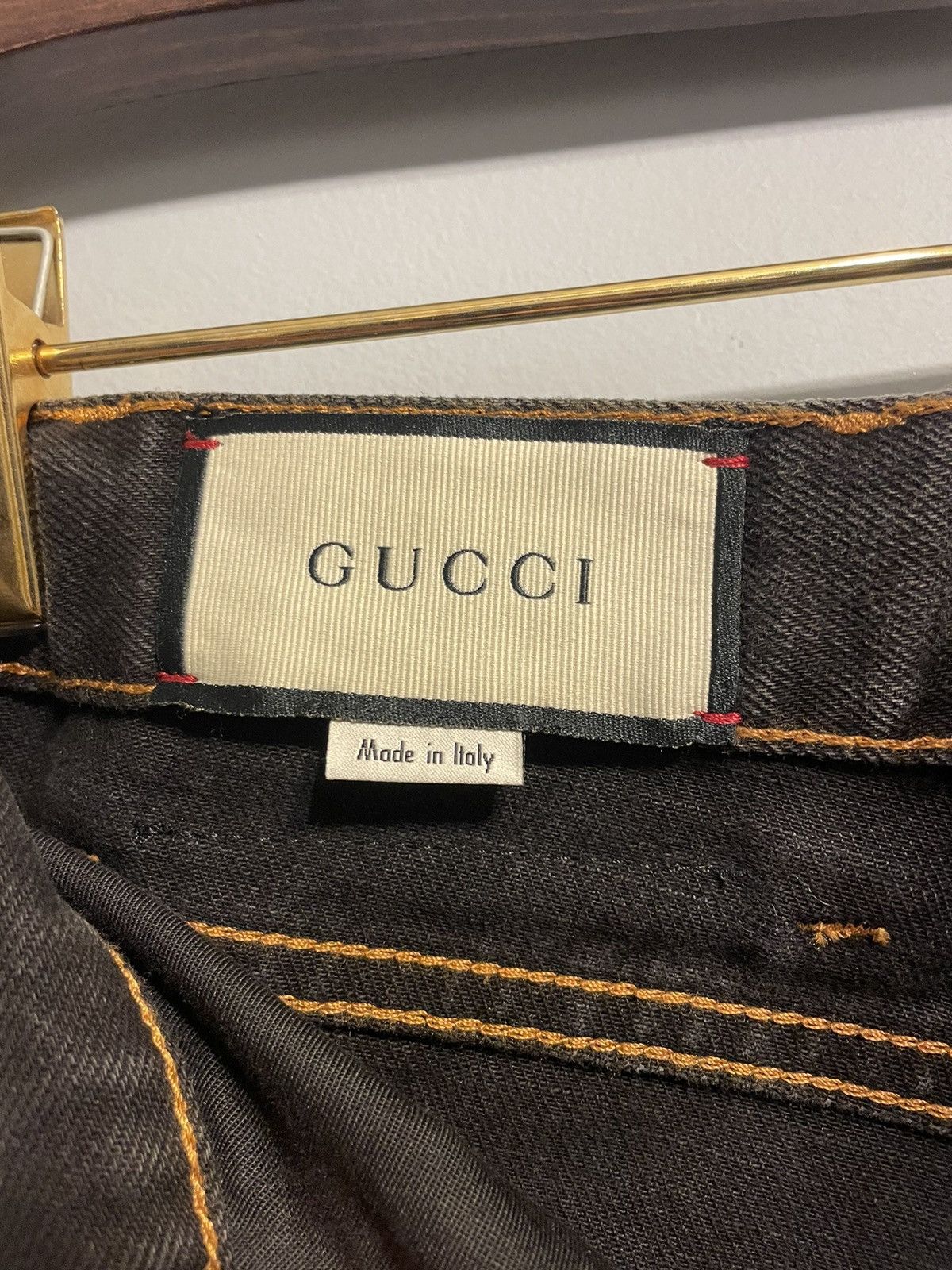 Gucci Gucci Embroidered Jeans Size US 32 / EU 48 - 5 Thumbnail