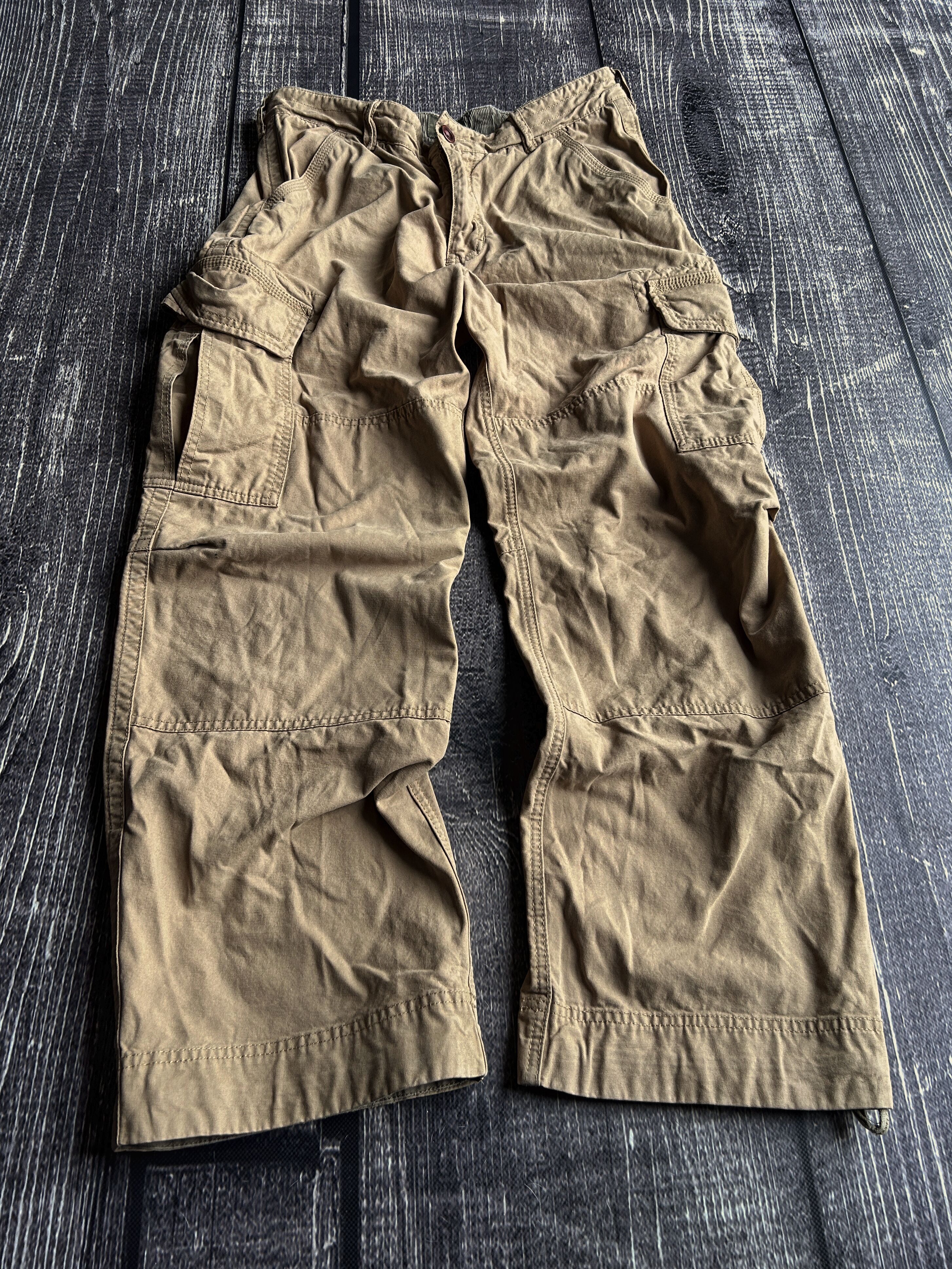 VINTAGE 💥HYSTERIC GLAMOUR RICK OWENS STYLE CARGO JEANS 90S