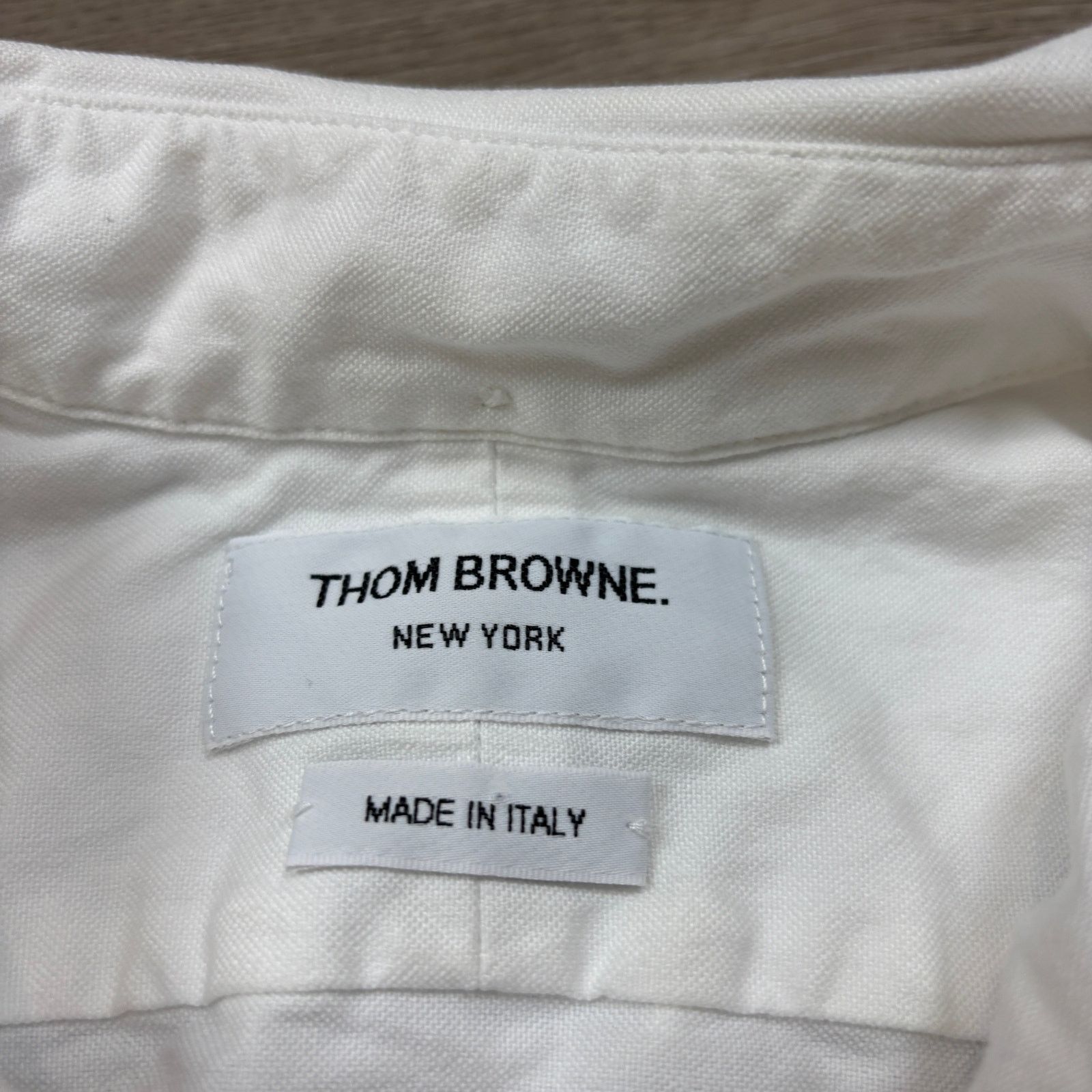 Thom Browne Thom Browne Classic Oxford Grossgrain Placket Shirt W's 38 Size XS / US 0-2 / IT 36-38 - 4 Thumbnail