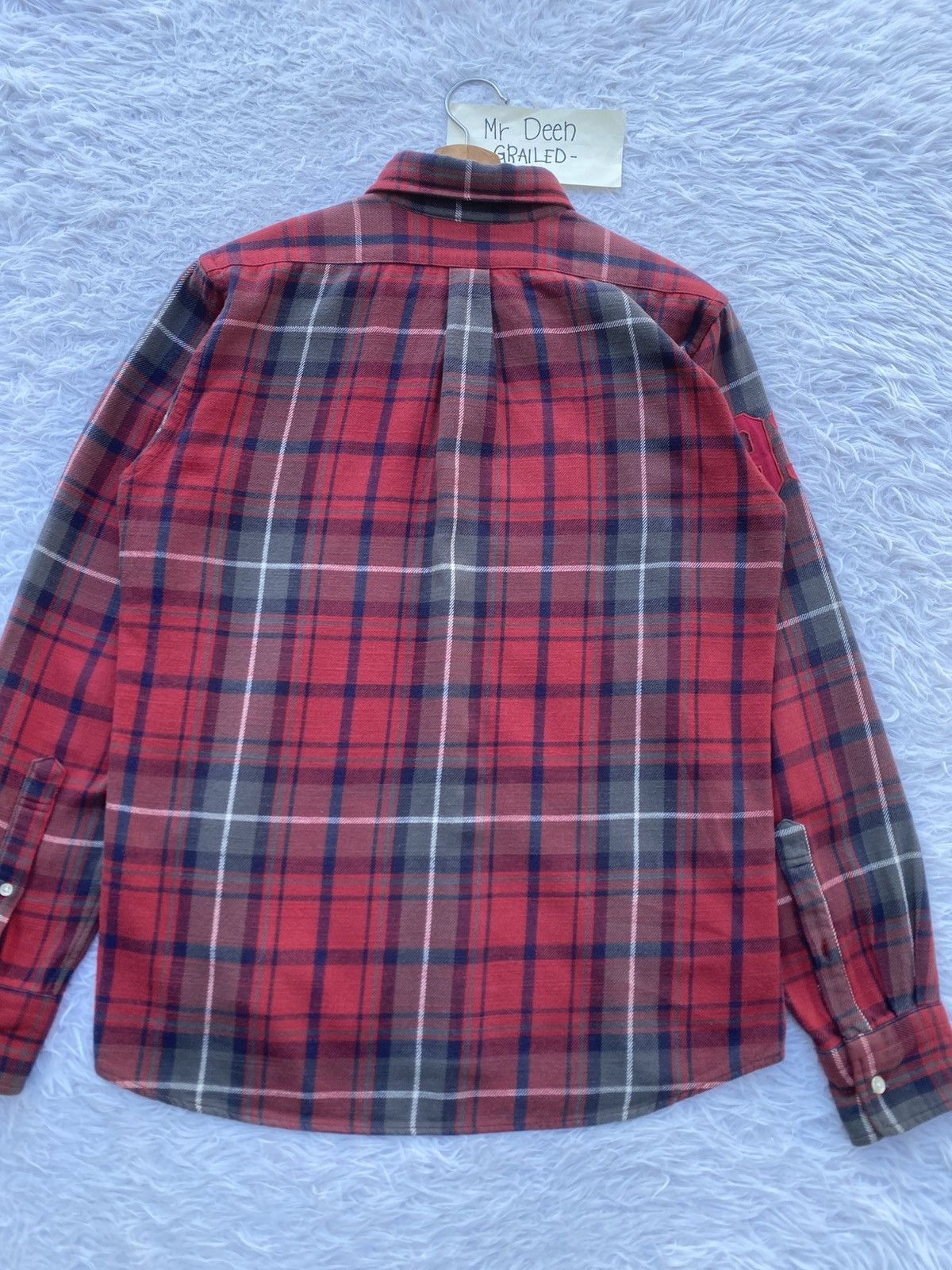 Bape Rare Vintage BAPE Flannel Longsleeve Shirt Size US M / EU 48-50 / 2 - 23 Thumbnail