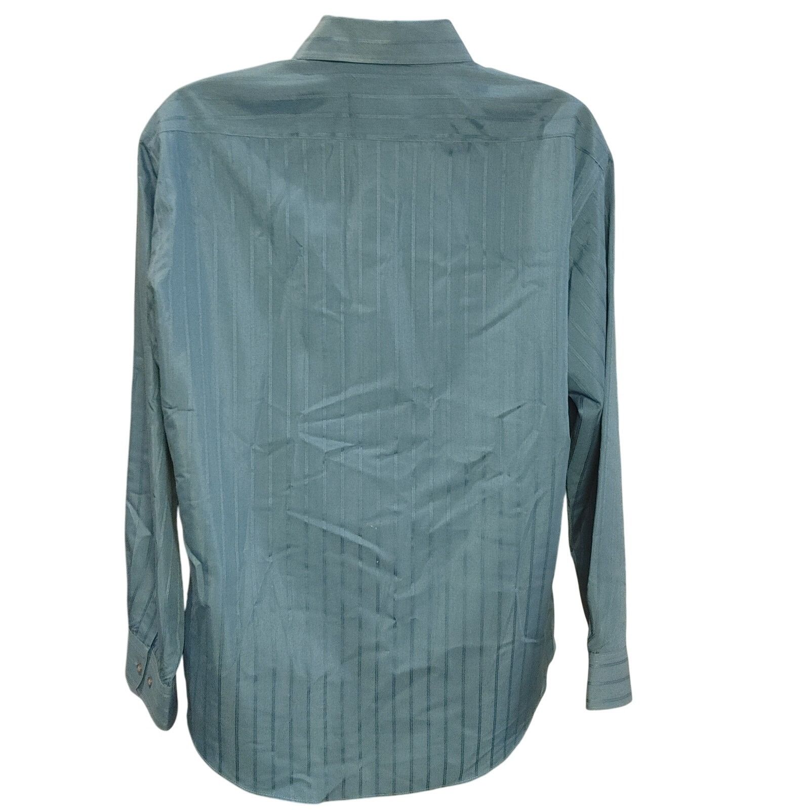 Other Blair Men's 17.5 LG Robin's Egg Blue Button Down Dress Shirt Size US L / EU 52-54 / 3 - 2 Thumbnail