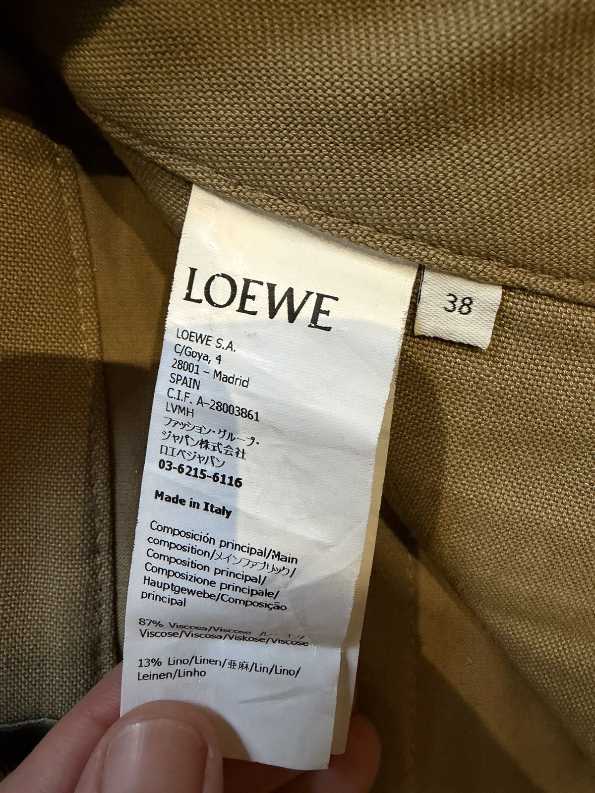 Loewe Loewe Paula's Ibiza Two-Tone Panelled Trousers Linen Viscose Size US 32 / EU 48 - 4 Thumbnail