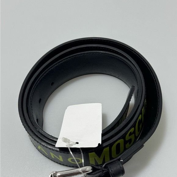 Moschino Moschino Belt Green Multi Black Size IT 56/US 40” Size 40 - 2 Thumbnail