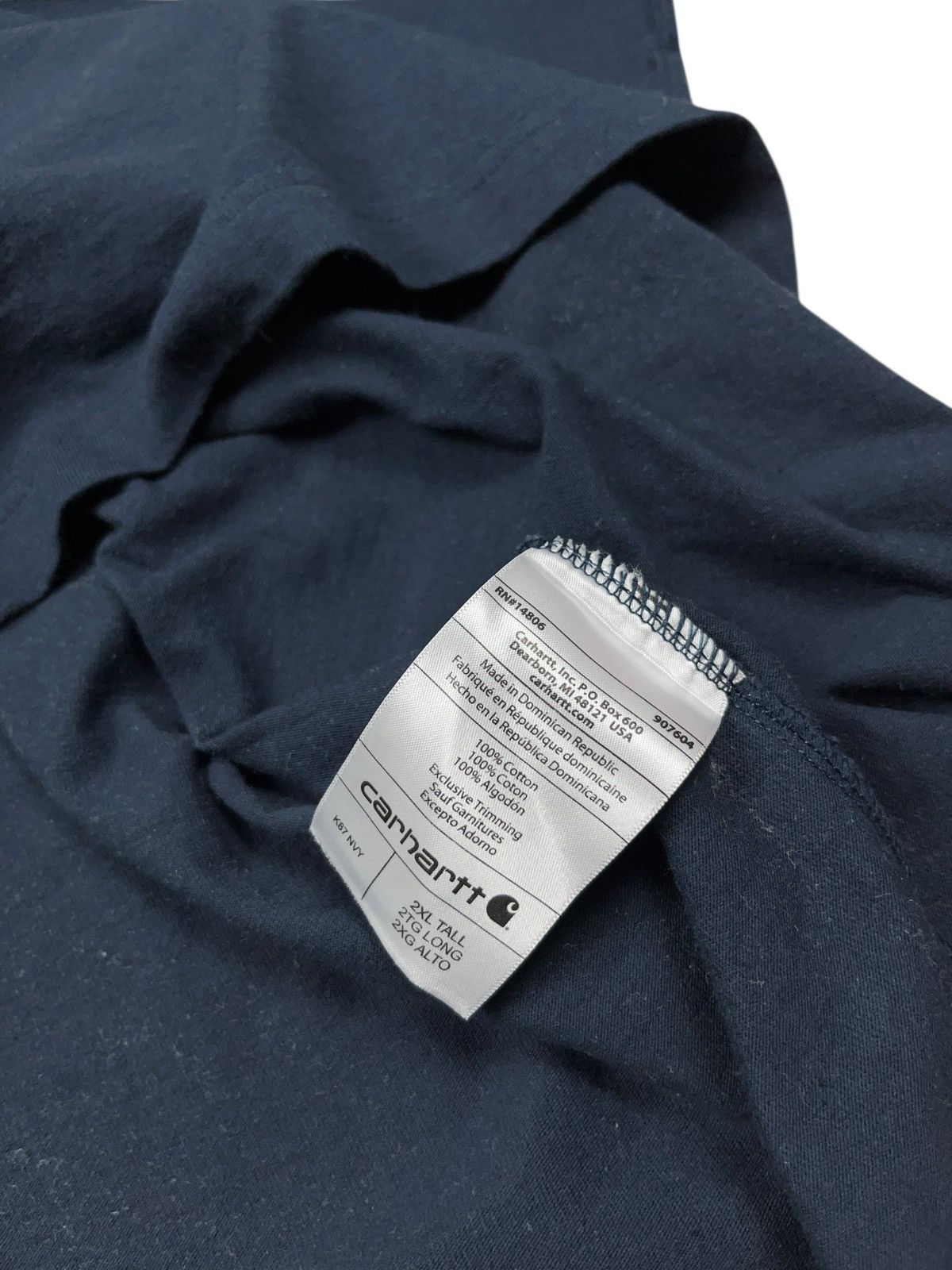 Carhartt Carhartt Oversized One Pocket T-shirt Loose Fit Size US XXL / EU 58 / 5 - 5 Thumbnail
