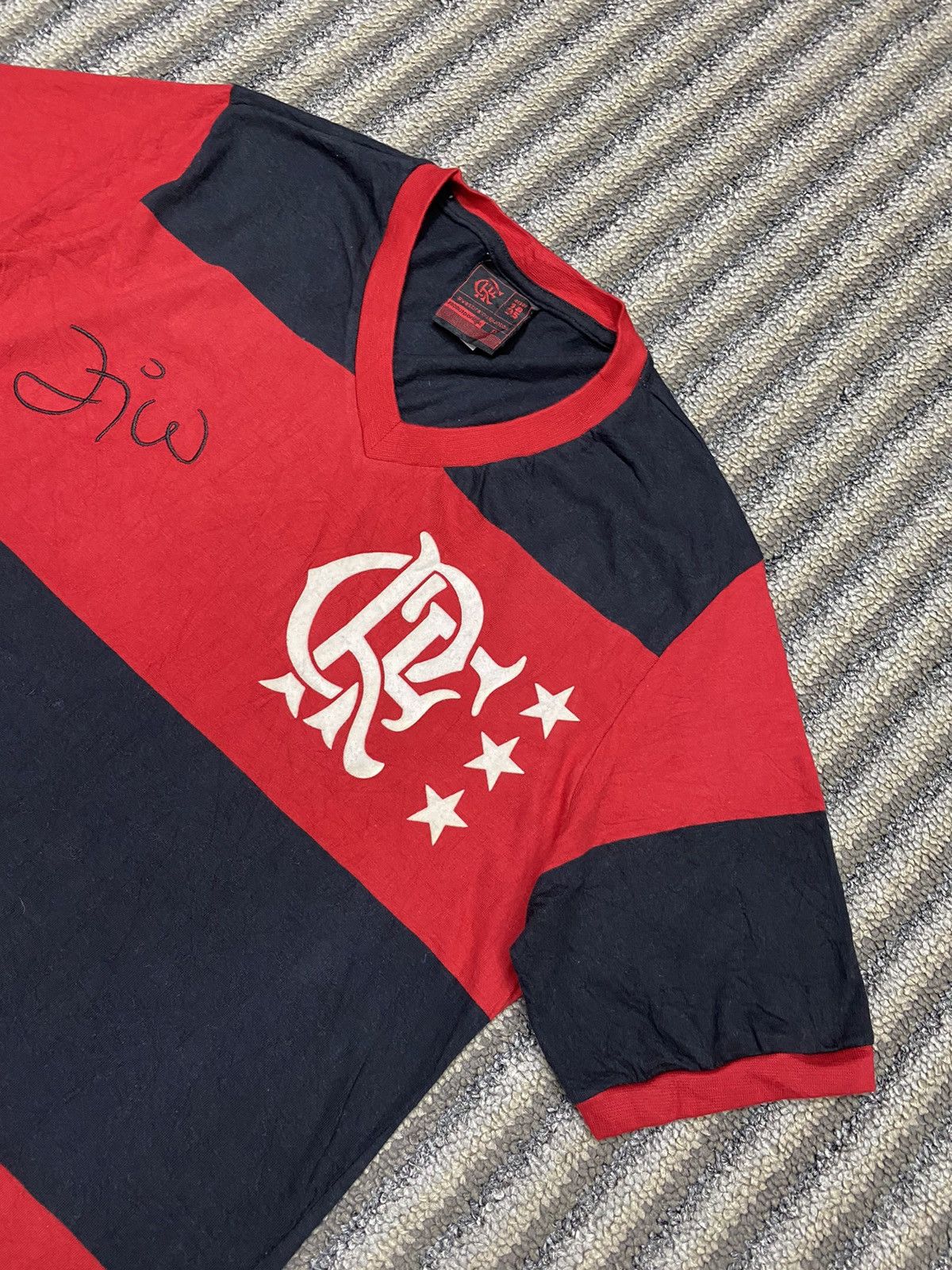 Vintage Retro Soccer Jersey of Flamengo from 1981 Size US S / EU 44-46 / 1 - 5 Thumbnail