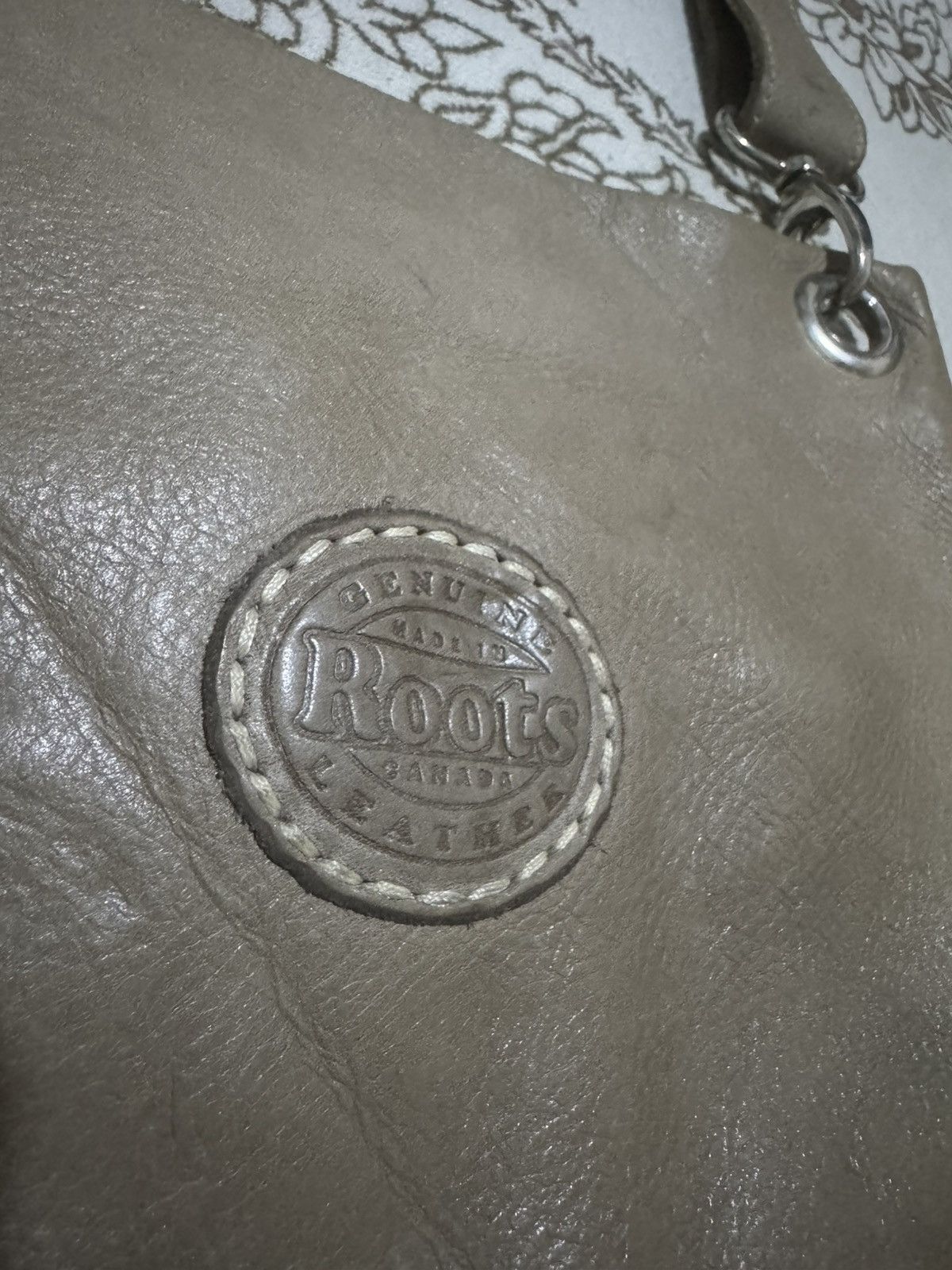 Genuine Leather × Seditionaries 100% Leather Roots Canada Villager Crossbody Sling Bag Size ONE SIZE - 5 Thumbnail