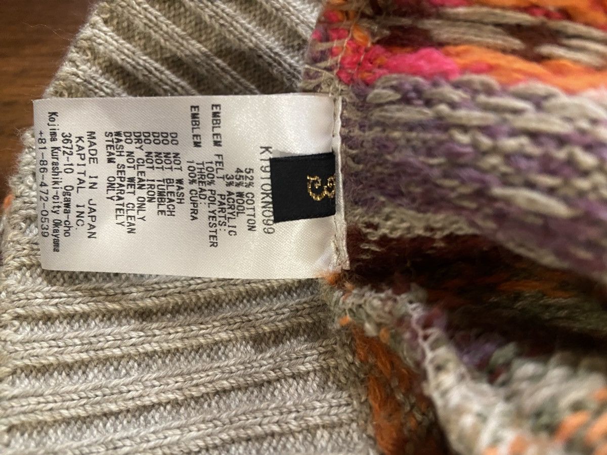 Kapital Kapital Fair Isle Letter Cartigan Size US L / EU 52-54 / 3 - 7 Thumbnail