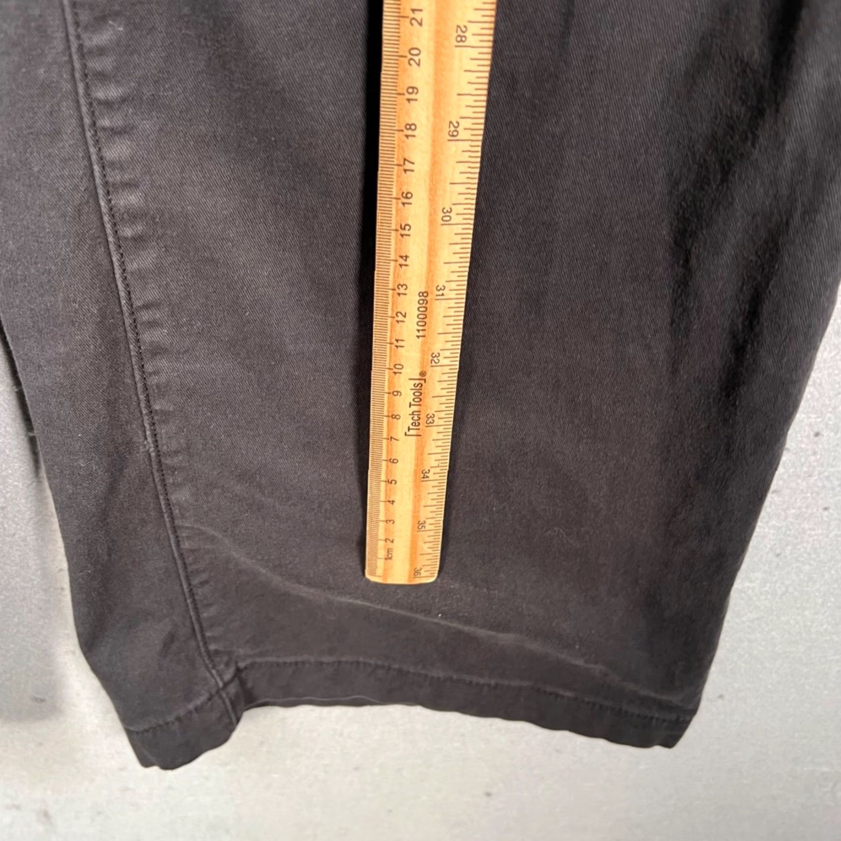 Levi's Levis Womens Size 27 Black Vintage Chino Pants Wide-Leg Cotton Blend Shirt? Size 27" / US 4 / IT 40 - 7 Thumbnail